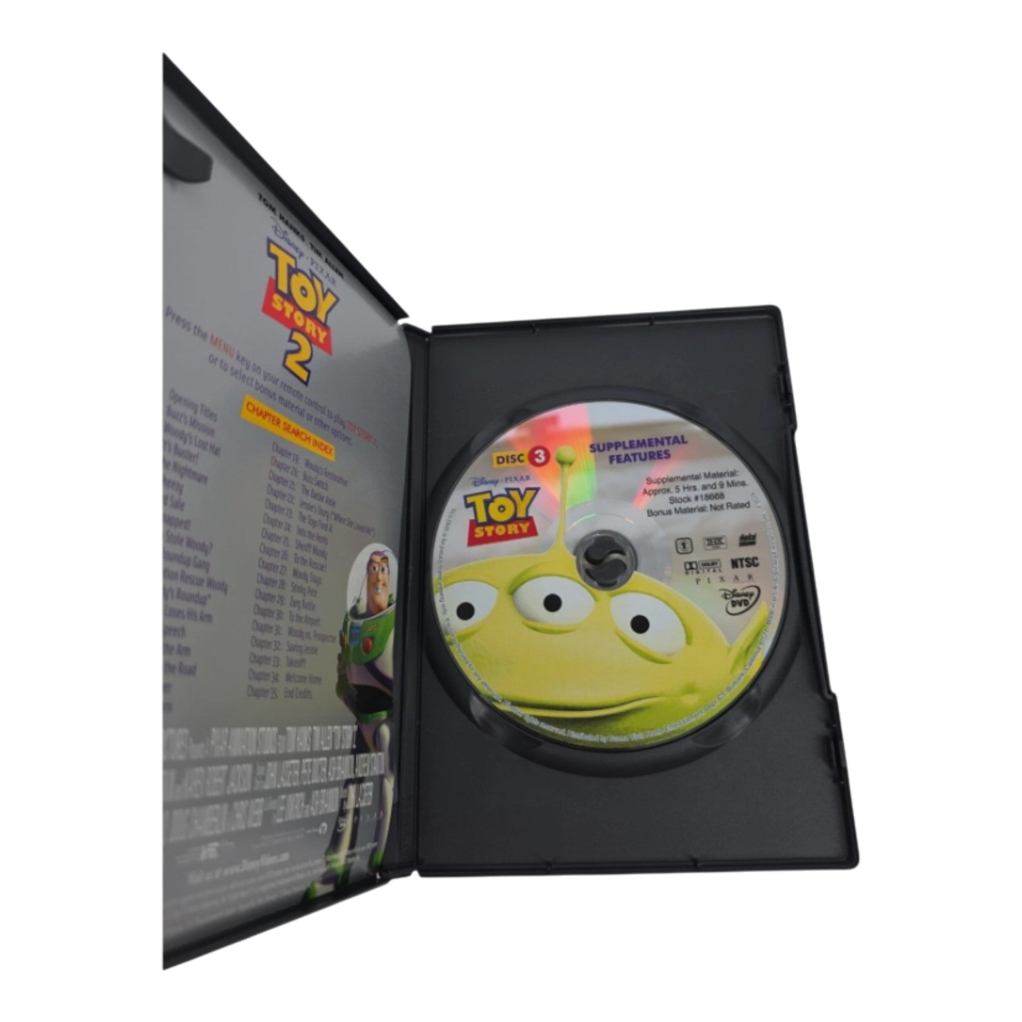 Disney Pixar Toy Story The Ultimate Toy Box 3-Disc Collector’s DVD Set