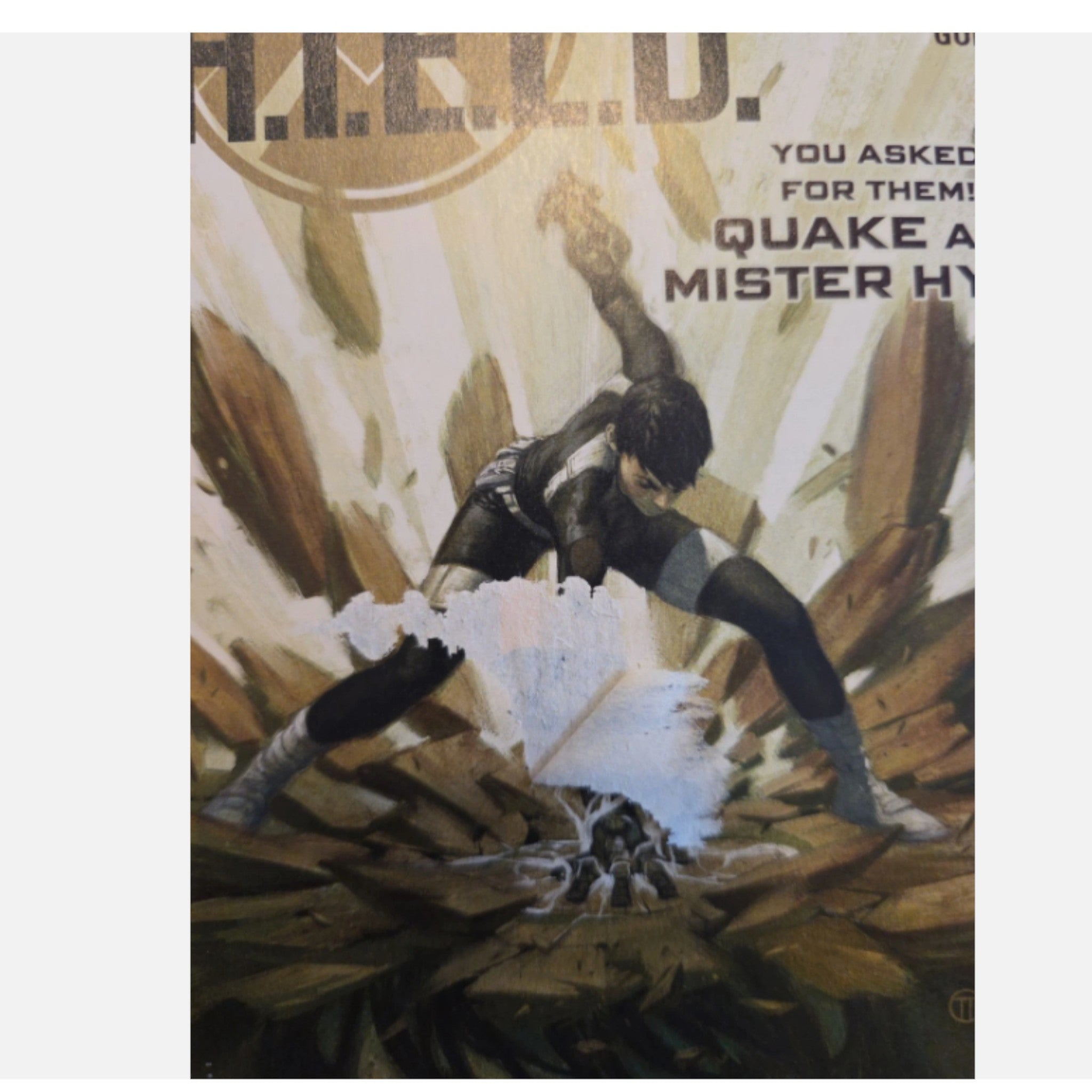 Marvel S.H.I.E.L.D. #7 2015 Quake & Mister Hyde Comic Book Waid Smallwood