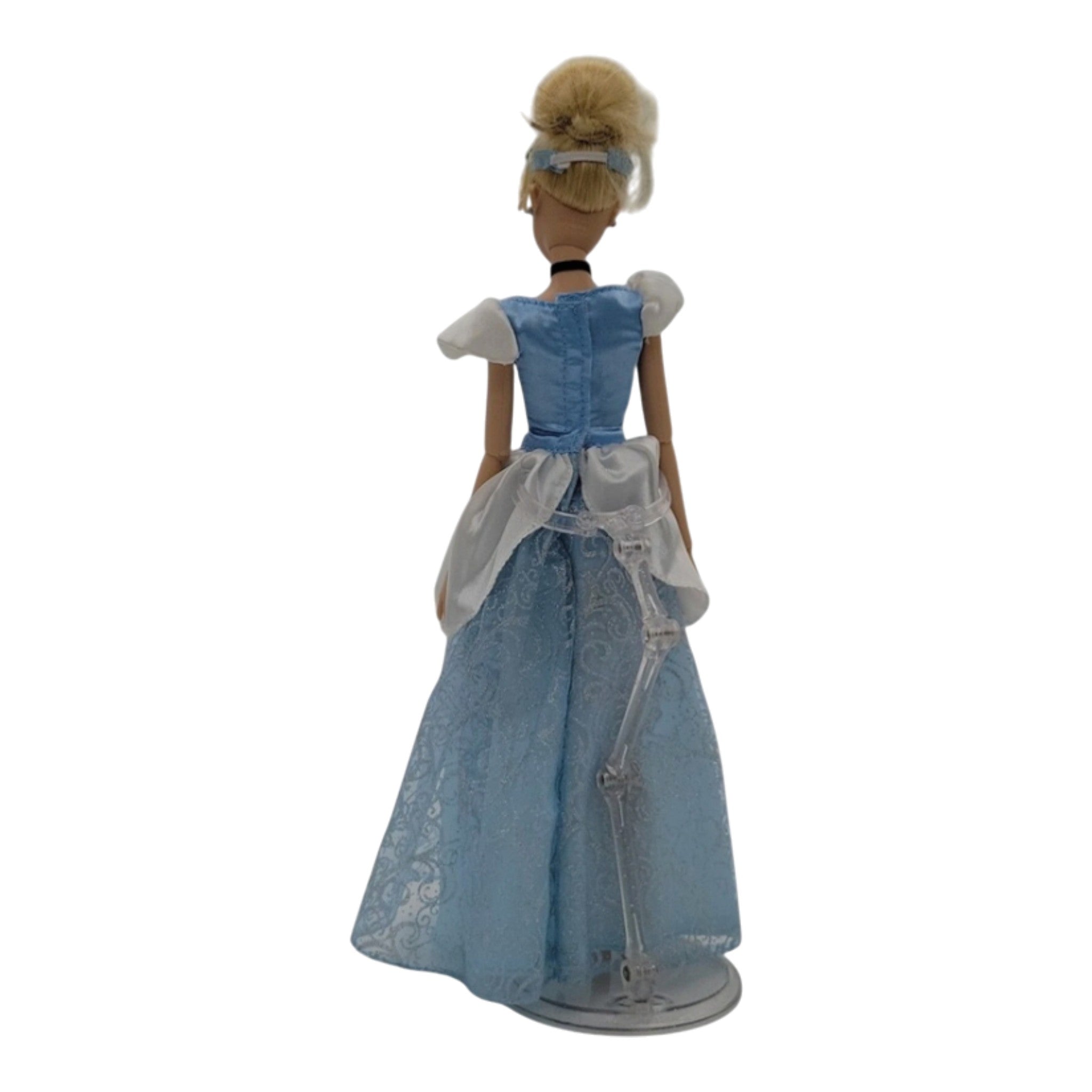 Disney Cinderella Princess Fashion Doll Blue Dress Blonde Hair with headband