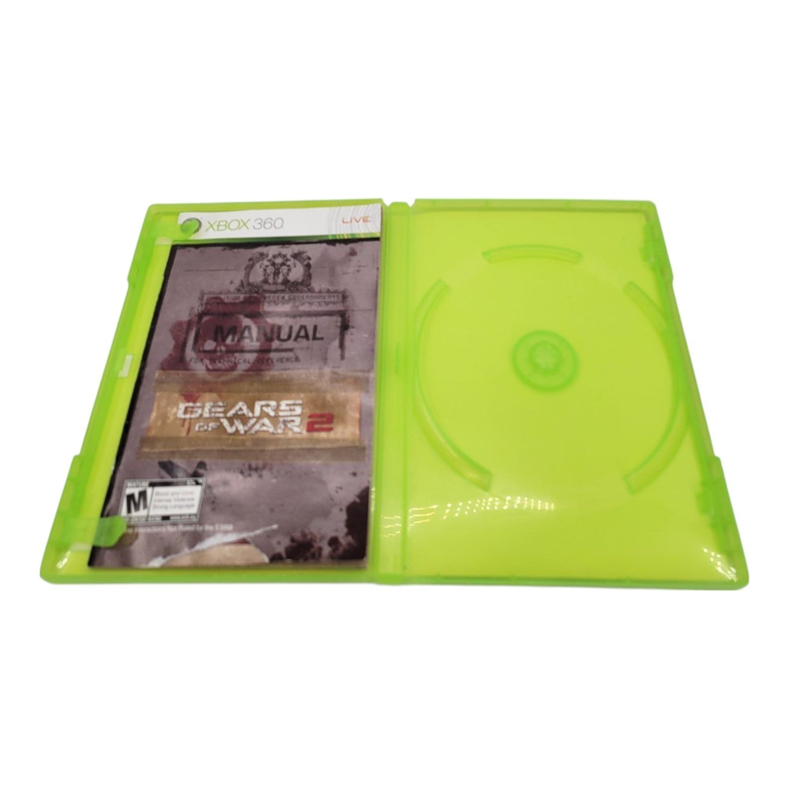 Microsoft Epic Games XBOX 360 XBOX Live Gears Of War 2 NTSC No Disc