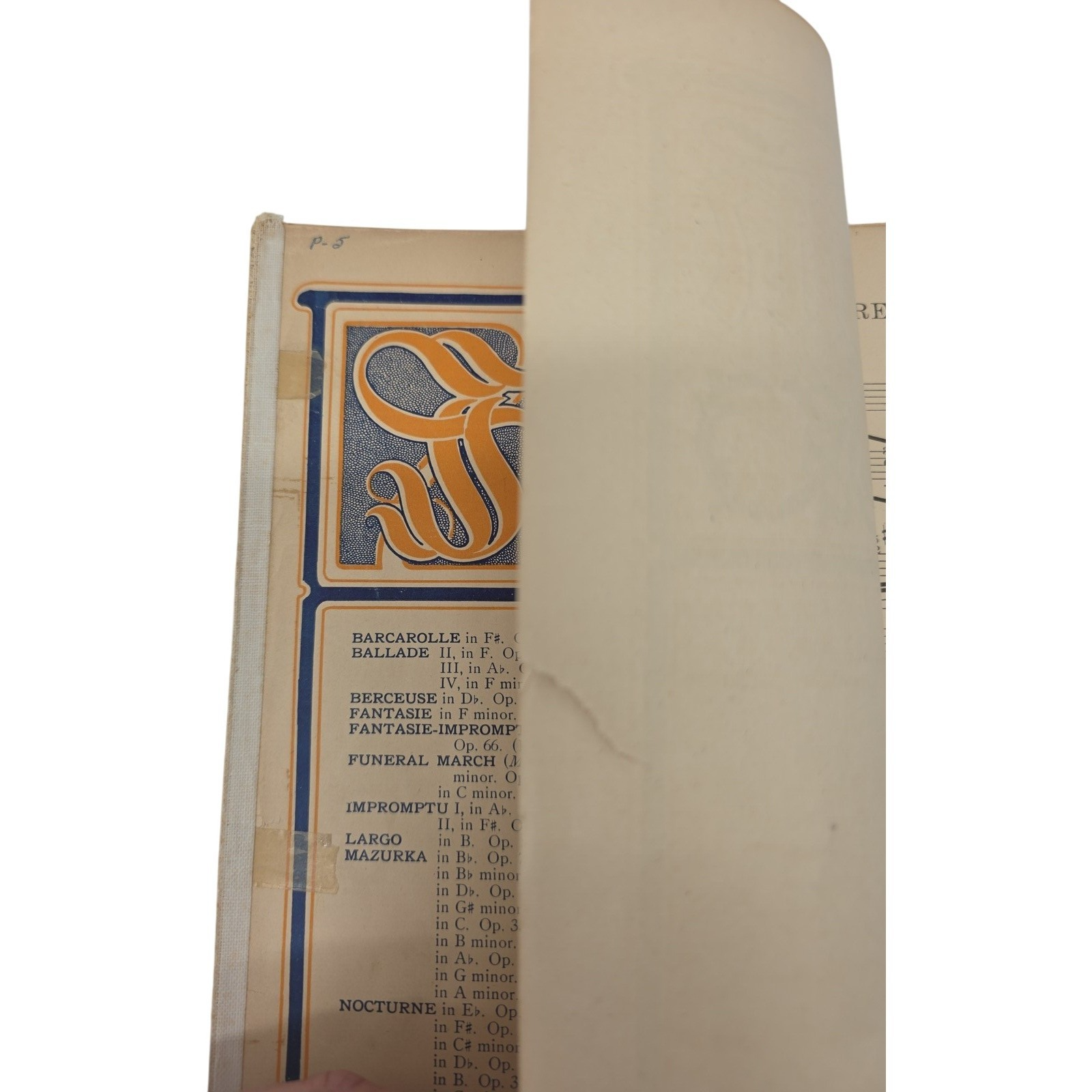 Chopin Polonaise Militaire Op 40 No 1 Vintage Sheet Music Oliver Ditson Co