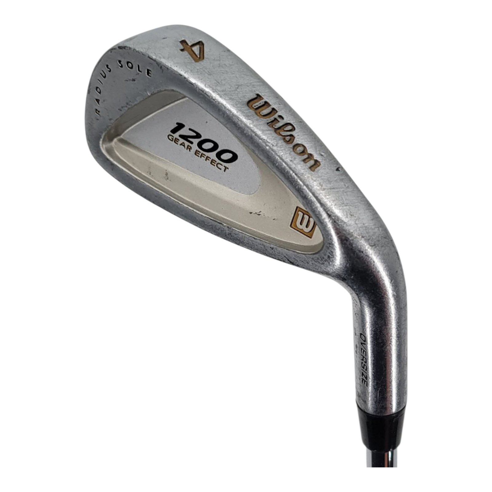 Wilson 1200 Radius Sole Oversize 4 Iron Mens RH Steel Shaft Original Grip 38"