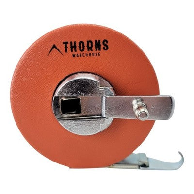 Thorns Warehouse Forestry Diameter Tape 20' Tree Measure Fabric Claw Hook at End