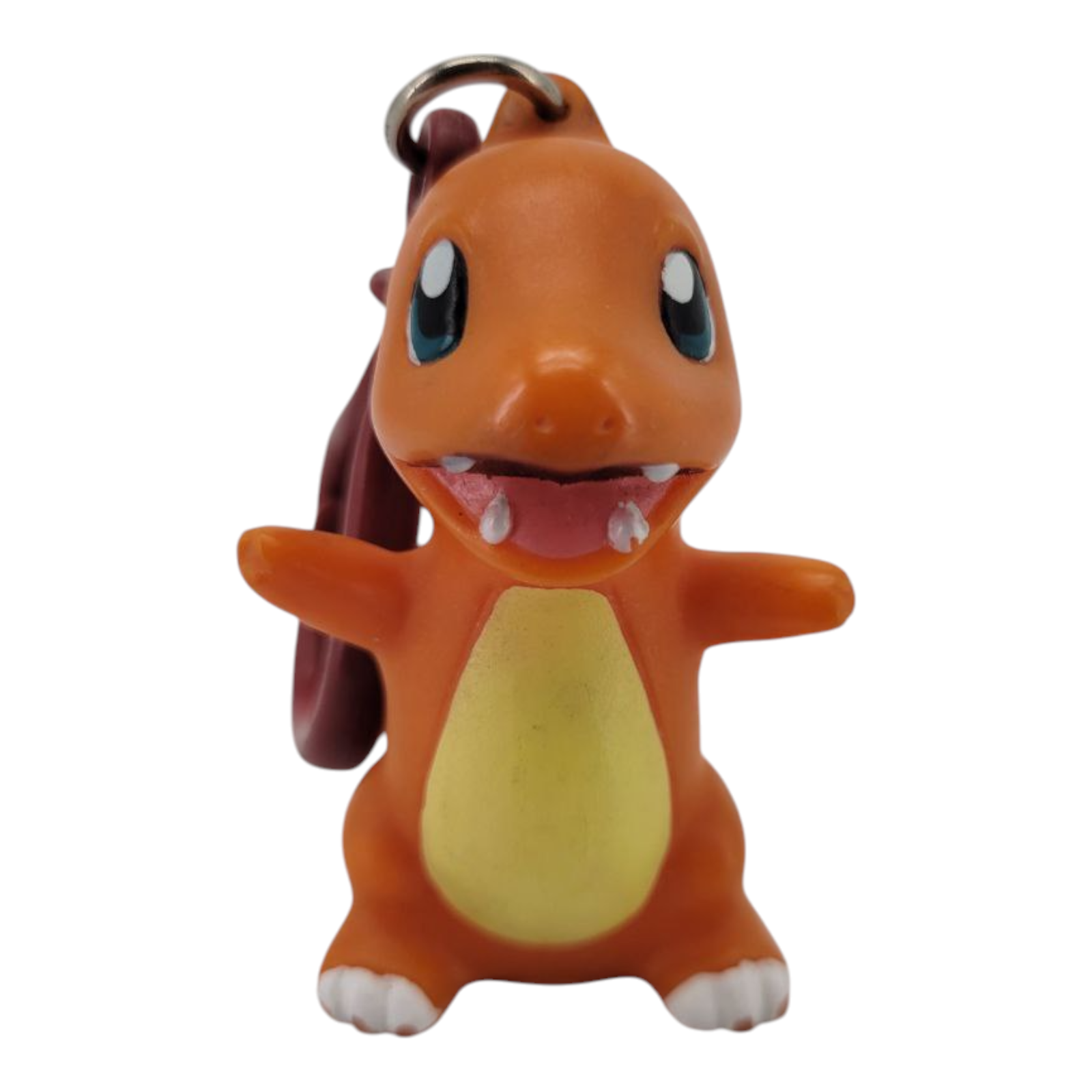 Vintage 1998 Nintendo Applause Charmander Keychain Backpack Clip Action Figure