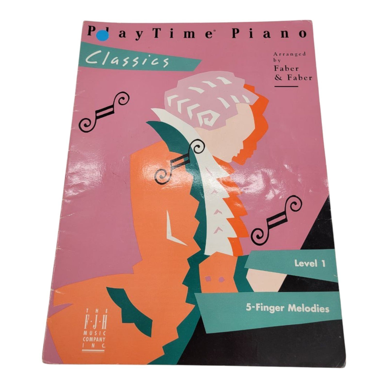 PlayTime Piano Classics Level 1 by Faber & Faber 5 Finger Melodies Sheet Music