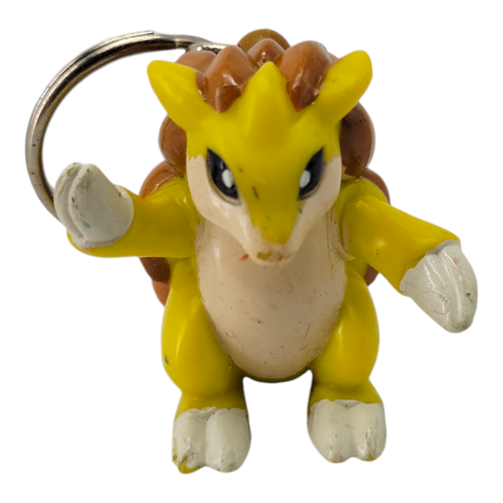 1999 Pokemon Sandslash Burger King Nintendo 2" Mini Action Figure Keychain
