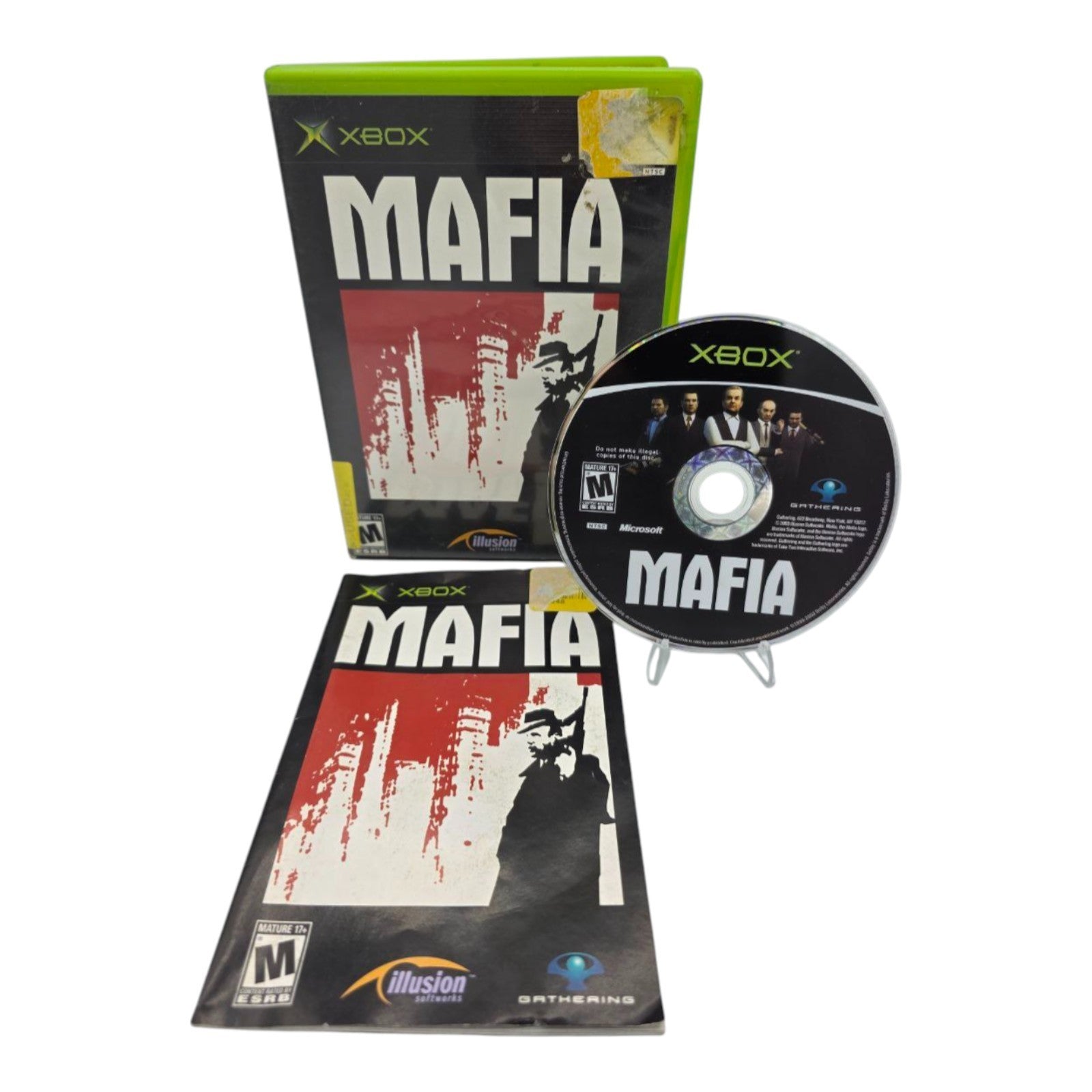 Microsoft Xbox Mafia Video Game Complete with Manual 2004