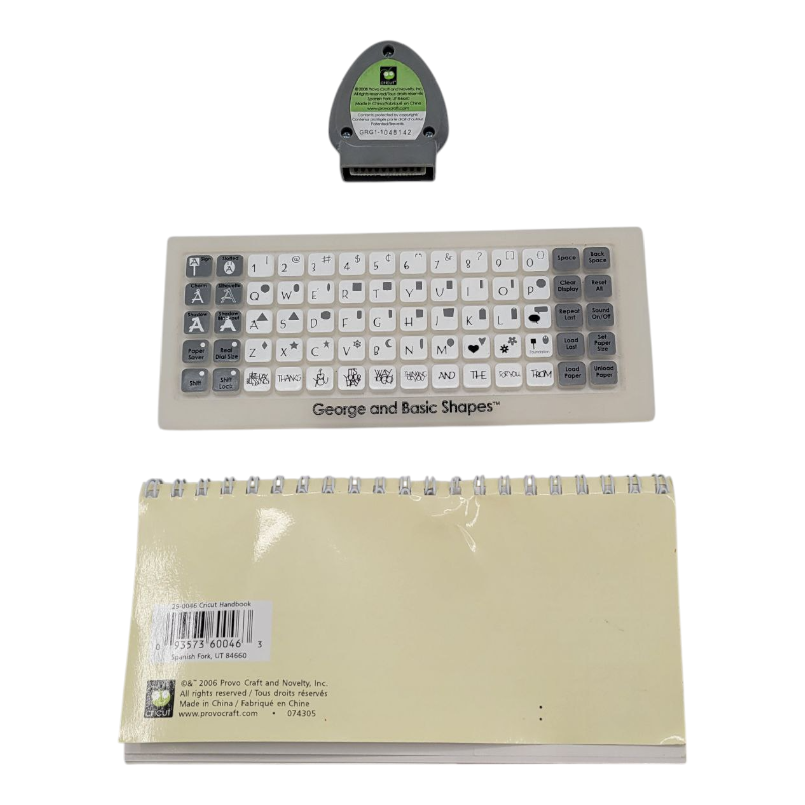 Cricut Cartridge George and Basic Shapes 290046 by Provo Craft 2006