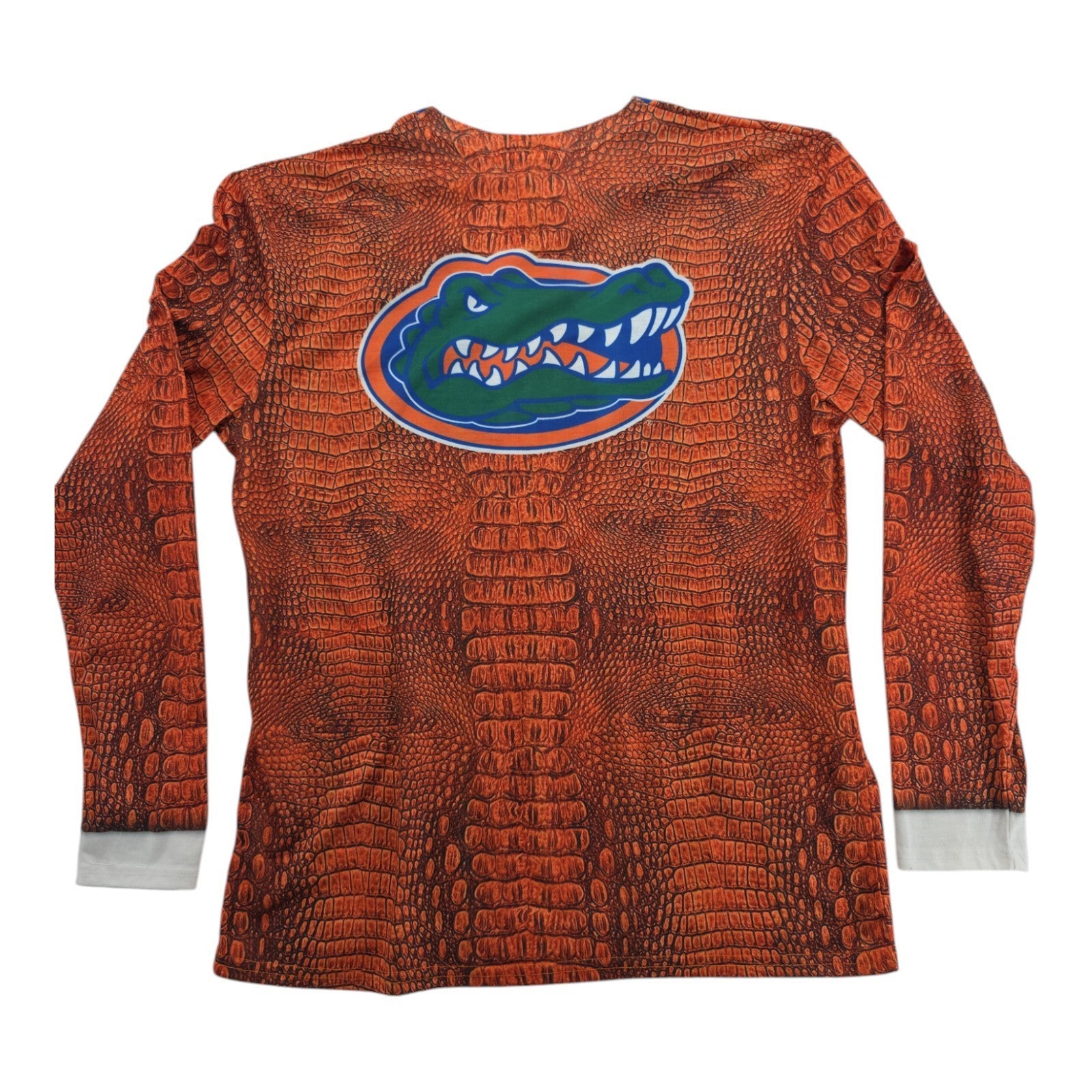 Faux Real Florida Gators Alligator Suit Jacket Graphic Shirt Men’s M