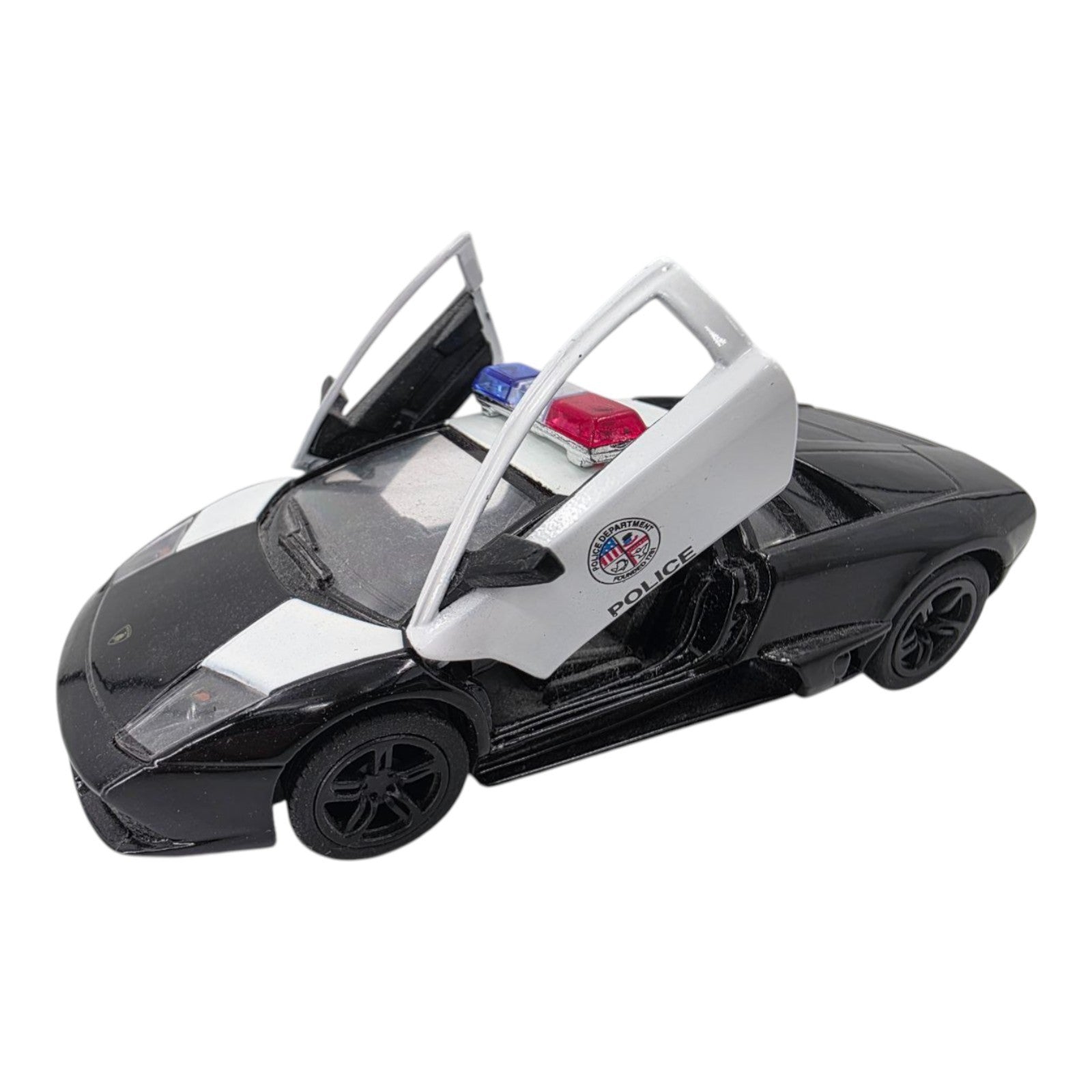 Kinsmart Lamborghini Murcielago LP640 1:36 Police Law Enforcement Vehicle