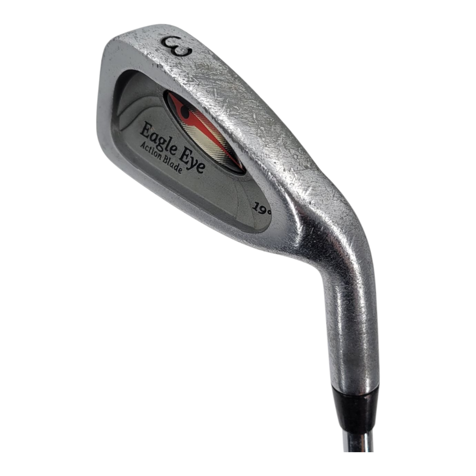 Eagle Eye Action Blade 19° 3 Iron Golf Club with Steel Shaft Tour Grip RH 39"