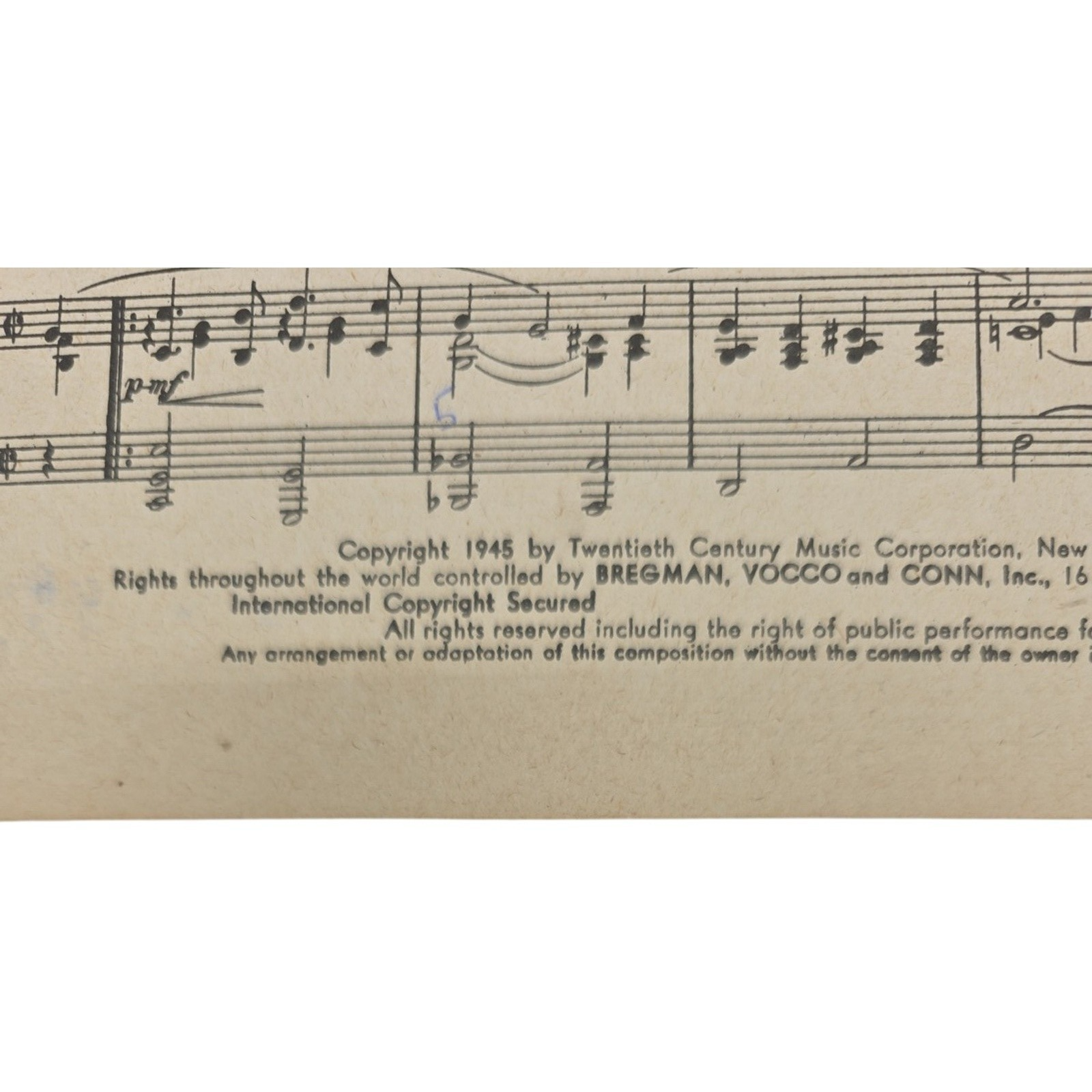 I Can’t Begin to Tell You Sheet Music from The Dolly Sisters 20th Century Fox