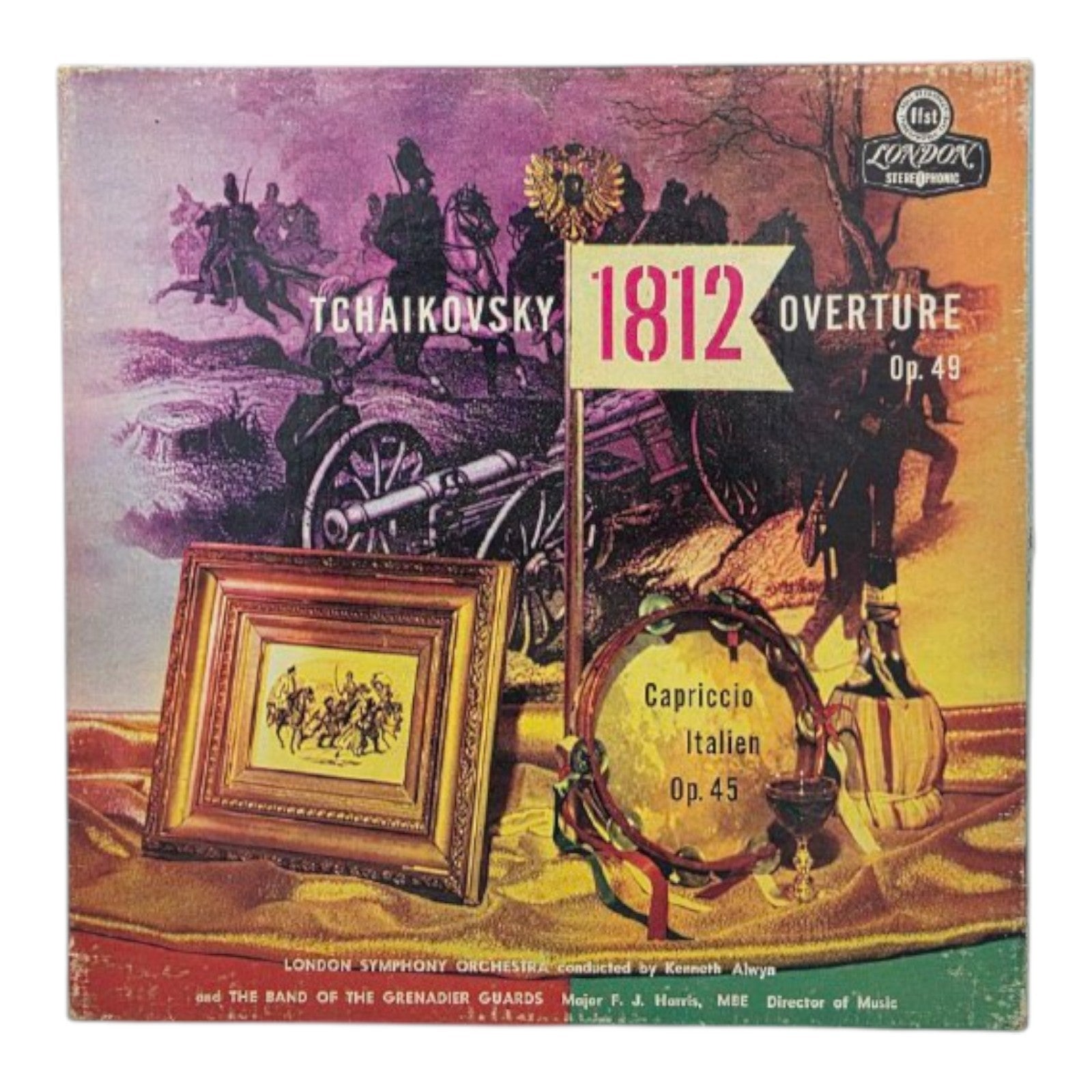 Tchaikovsky 1812 Overture Op 49 Capriccio Italien Op 45 Reel to Reel Tape