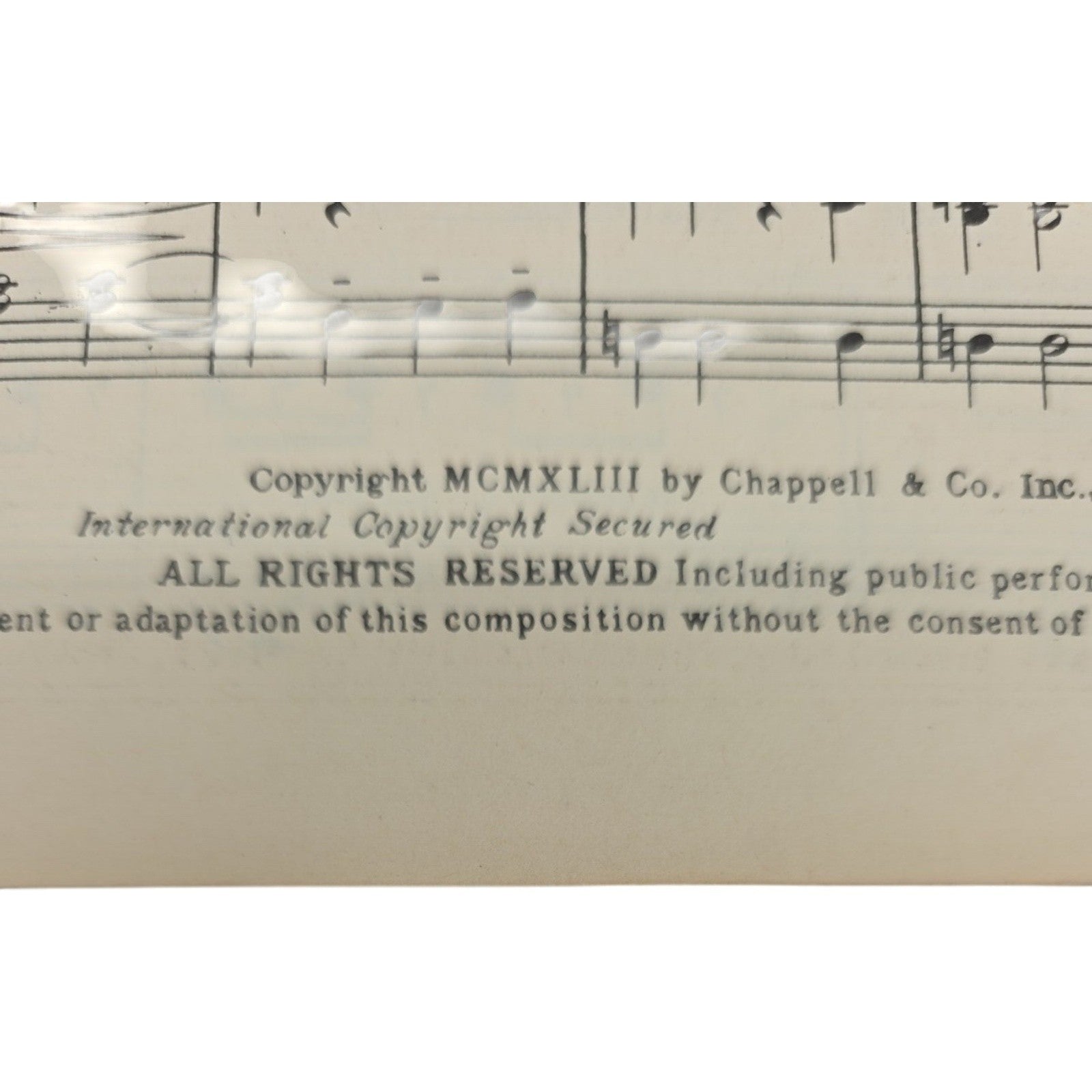 I Love You Michael Todd’s Mexican Hayride 1943 Vintage Sheet Music Cole Porter