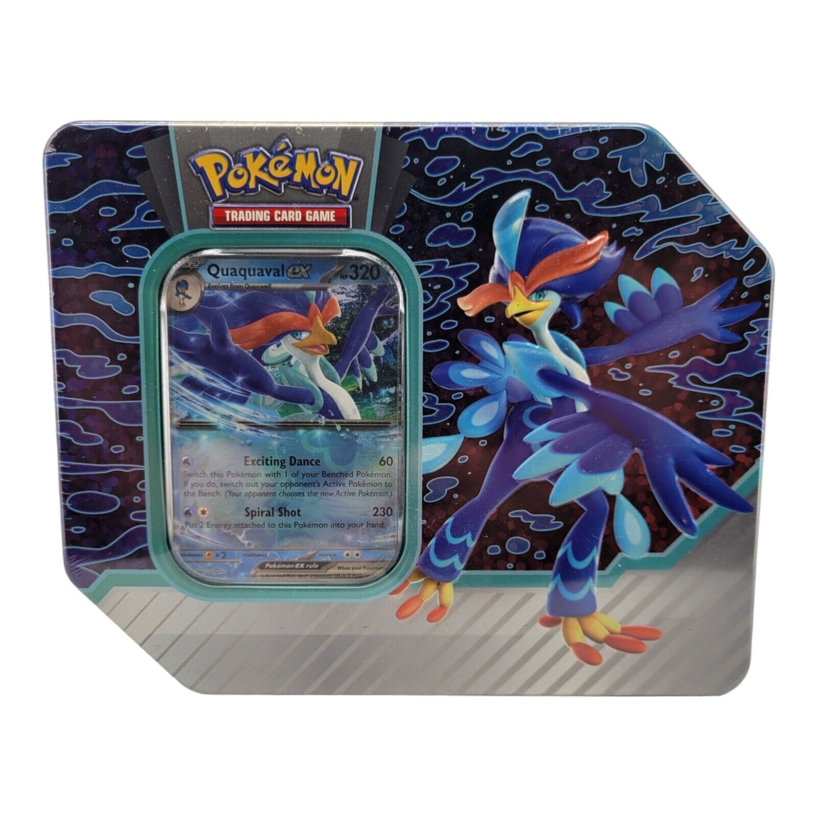 Pokemon Trading Card Game Paldea Partners Tin Quaquaval ex 5 Booster P Pokemon Trading Card Game Paldea Partners Tin Quaquaval ex 5 Booster P