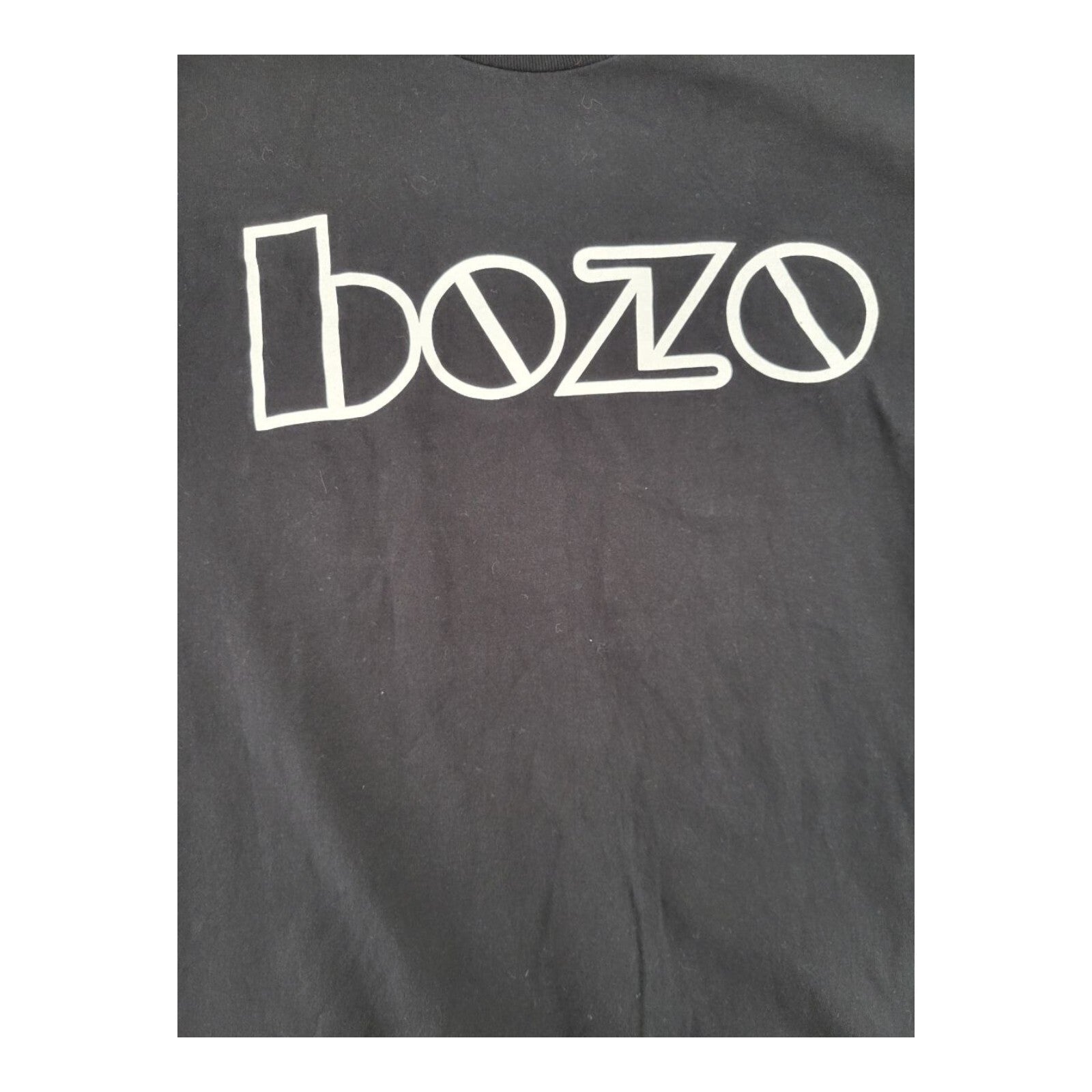 Gildan Hammer Bozo Logo Black T-Shirt Short Sleeve Tee Size XL