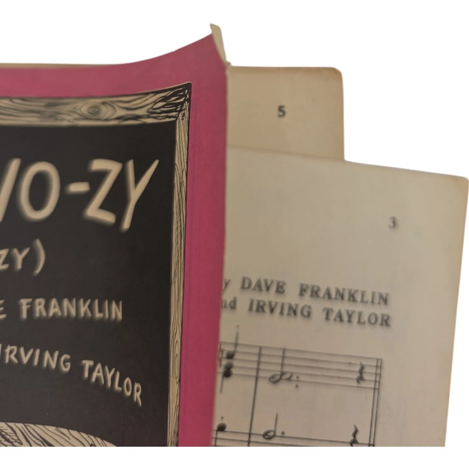 One-zy, Two-zy (I Love You-zy) Dave Franklin 1946 Vintage Sheet Music