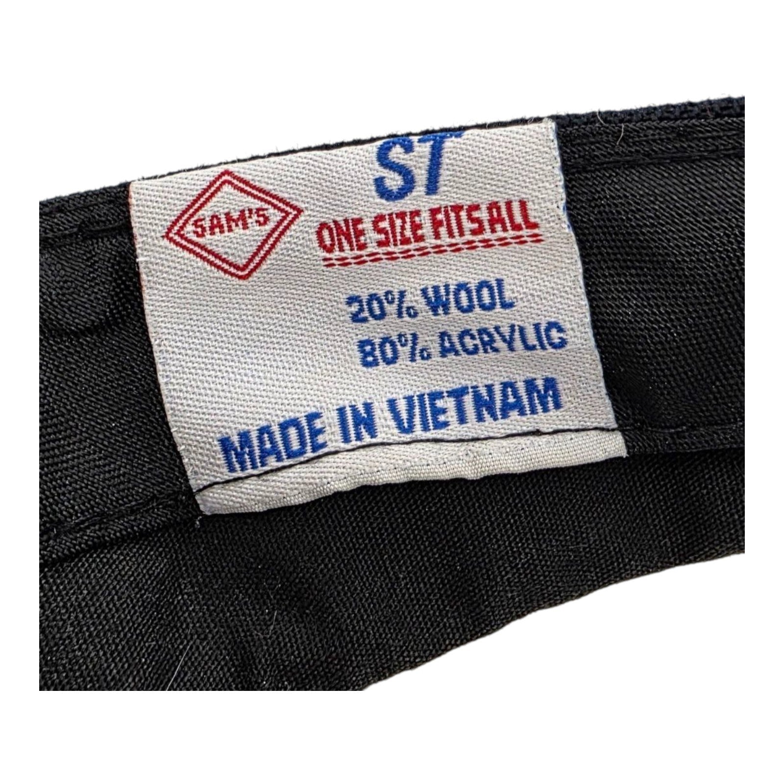 Sam's ST Navy Blue E Logo Adjustable Visor Cap One Size