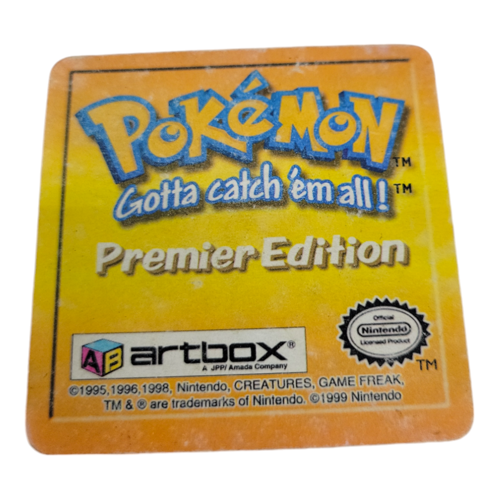 1999 Artbox Pokémon Action Flipz Premier Edition #10 Drowzee Hypno Collectible