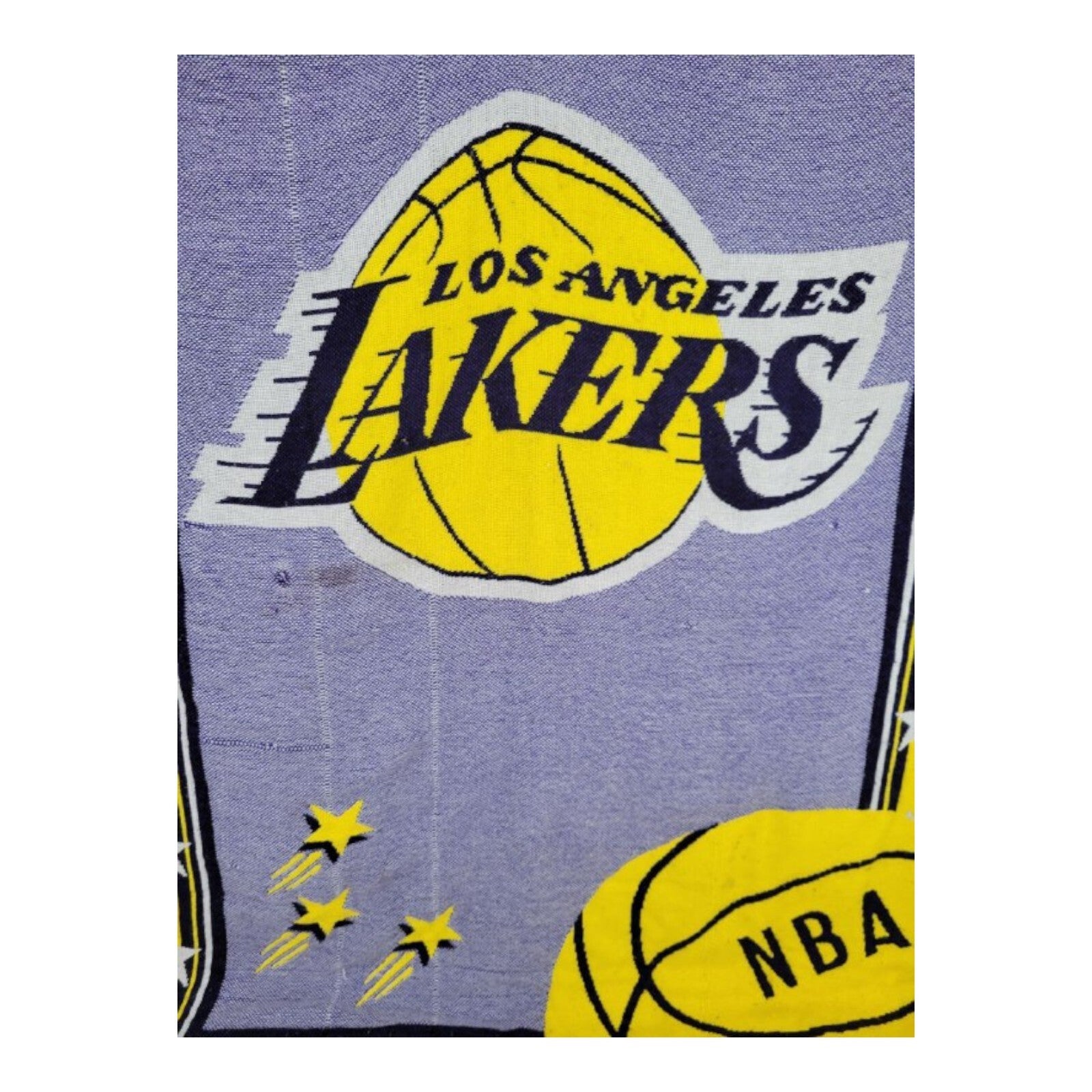 The Northwest Company Los Angeles Lakers NBA Throw Blanket 56x44 Vintage