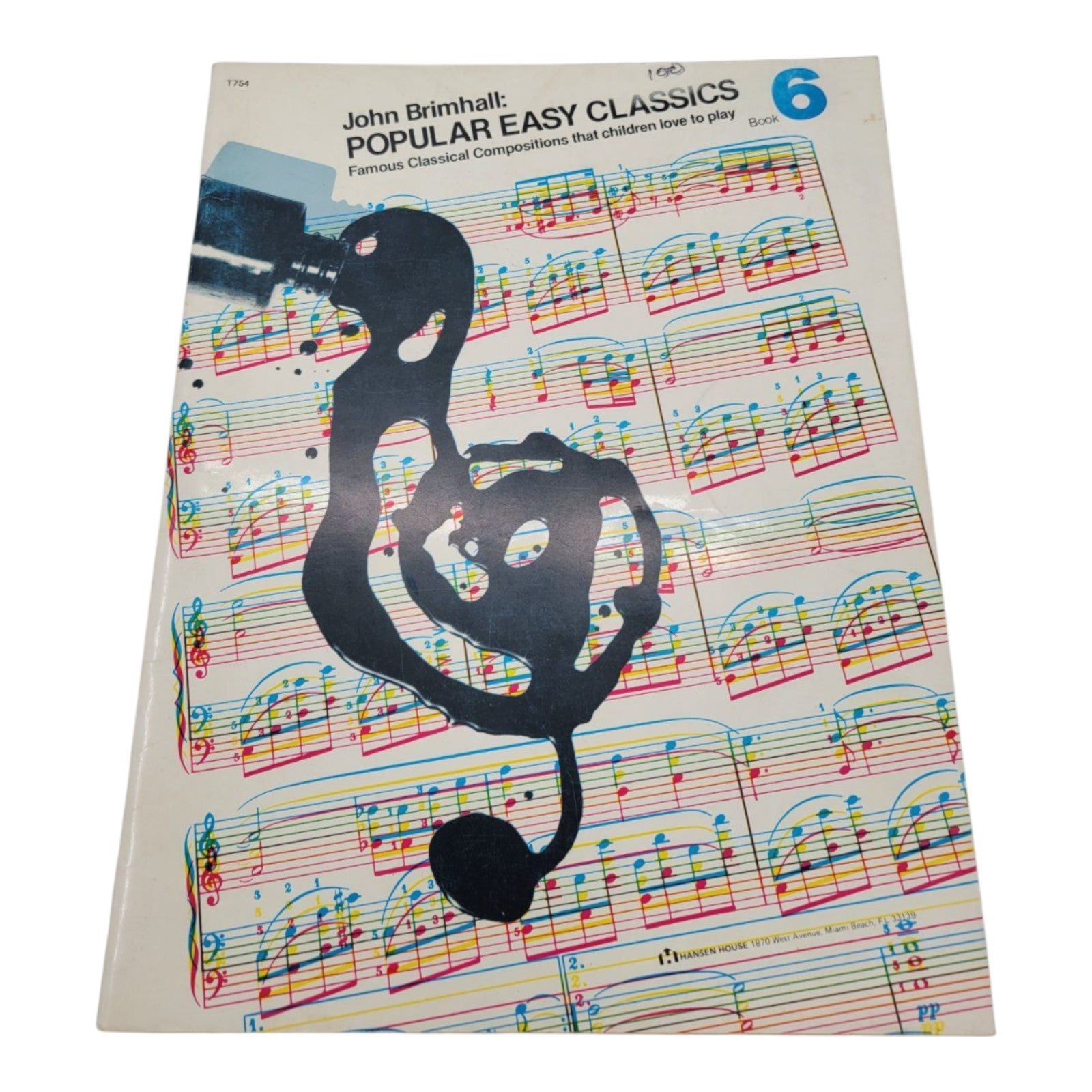 John Brimhall Popular Easy Classics Book 6 Hansen House Sheet Music for Children