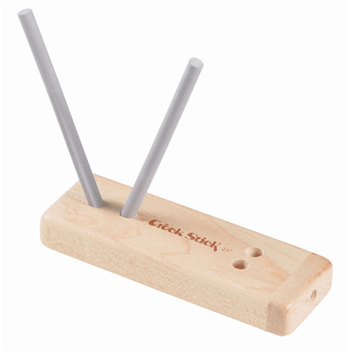 Lansky 4-Rod Turn Box Hardwood Ceramic Knife Sharpener Medium & Fine Grit #LCD5D