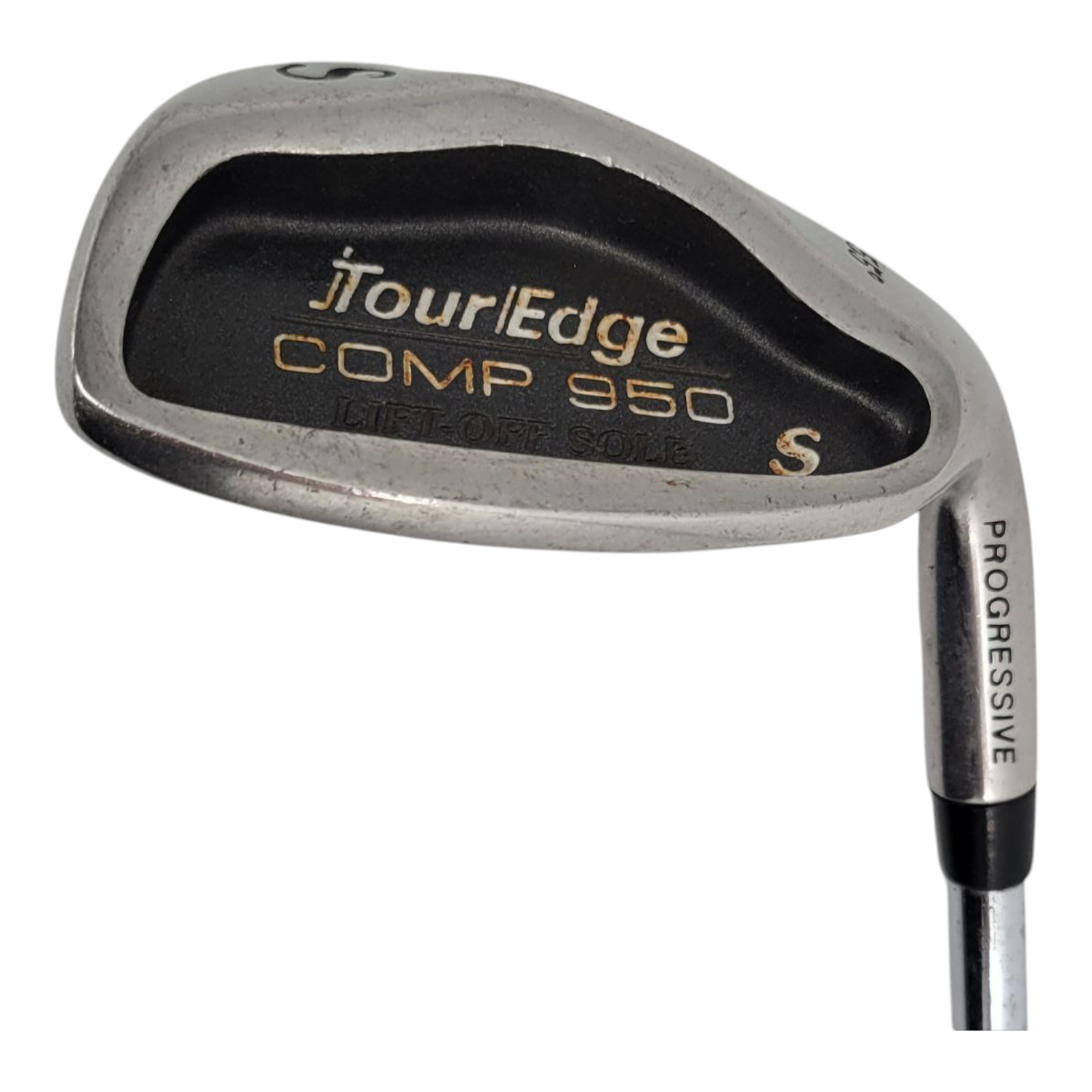 Tour Edge Comp 950 Lift-Off Sole 55° Mens RH Sand Wedge Steel Shaft Grip 36"