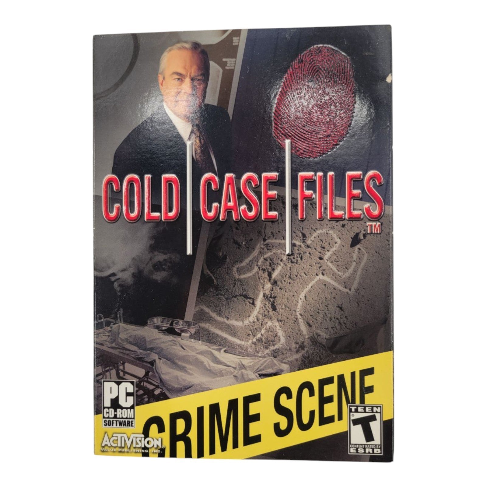 Activision Cold Case Files Crime Scene PC CD ROM Game Win 98/2000/NT/ME/XP 2004