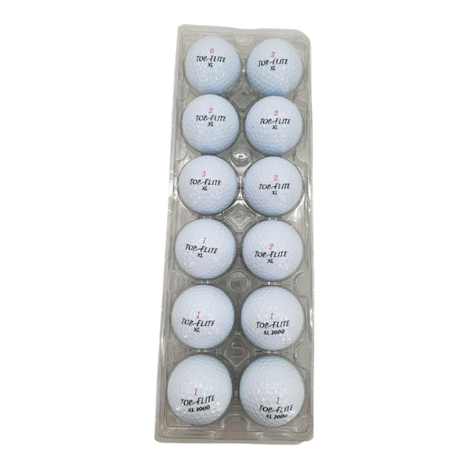 Top Flite XL And XL 2000 Golf Balls - 1 Dozen