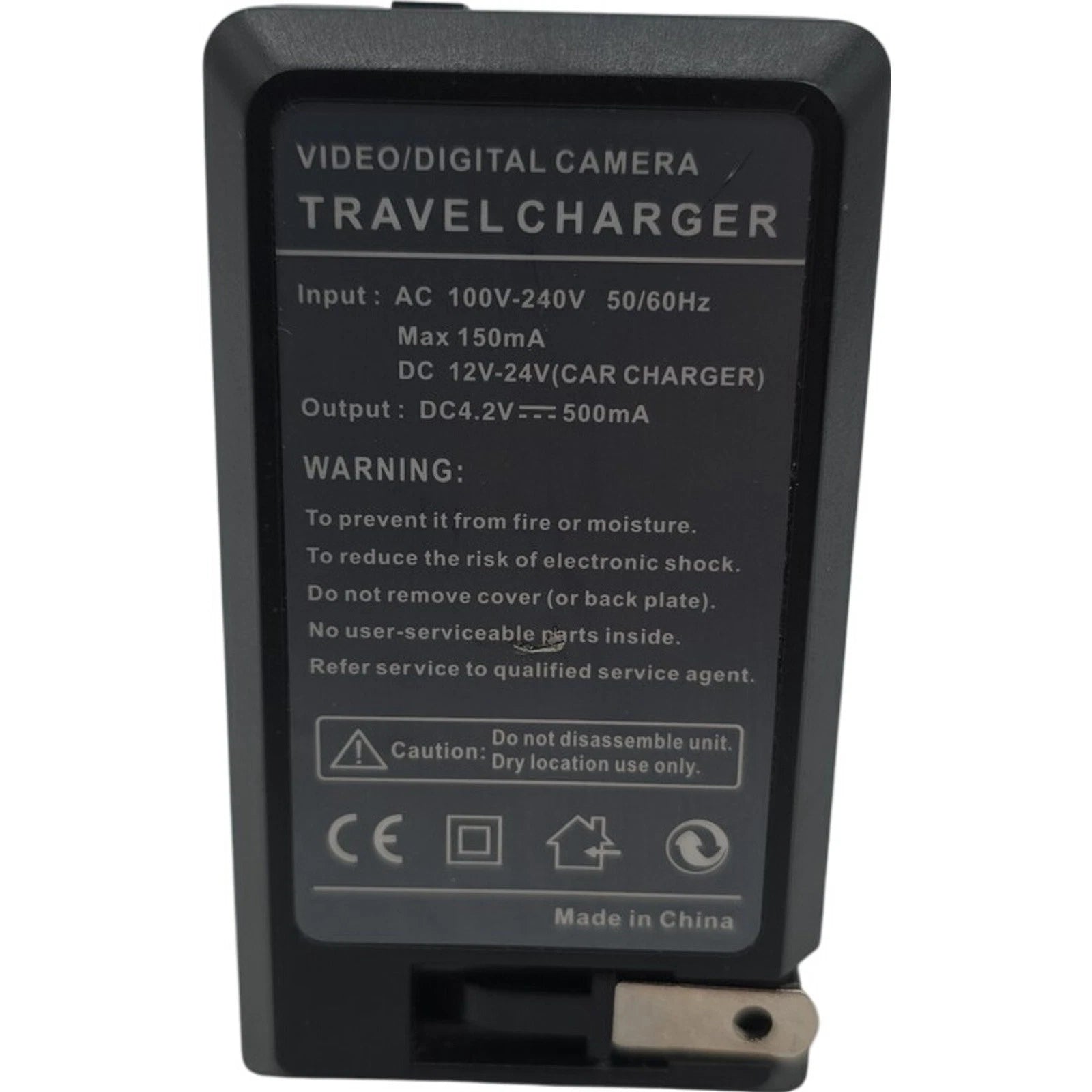 Video/Digital Camera Travel Charger for Canon NB4L NB5L Batteries Universal