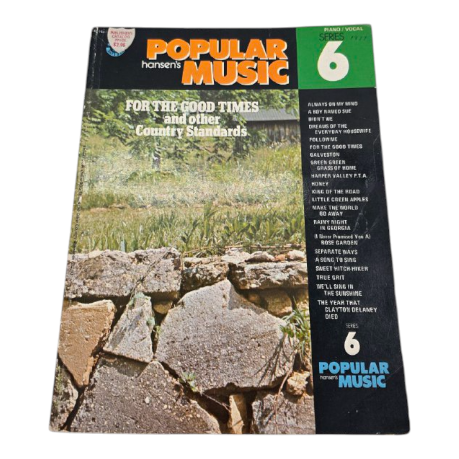 Hansens Popular Music Series 6 For The Good Times and Other Country Standards