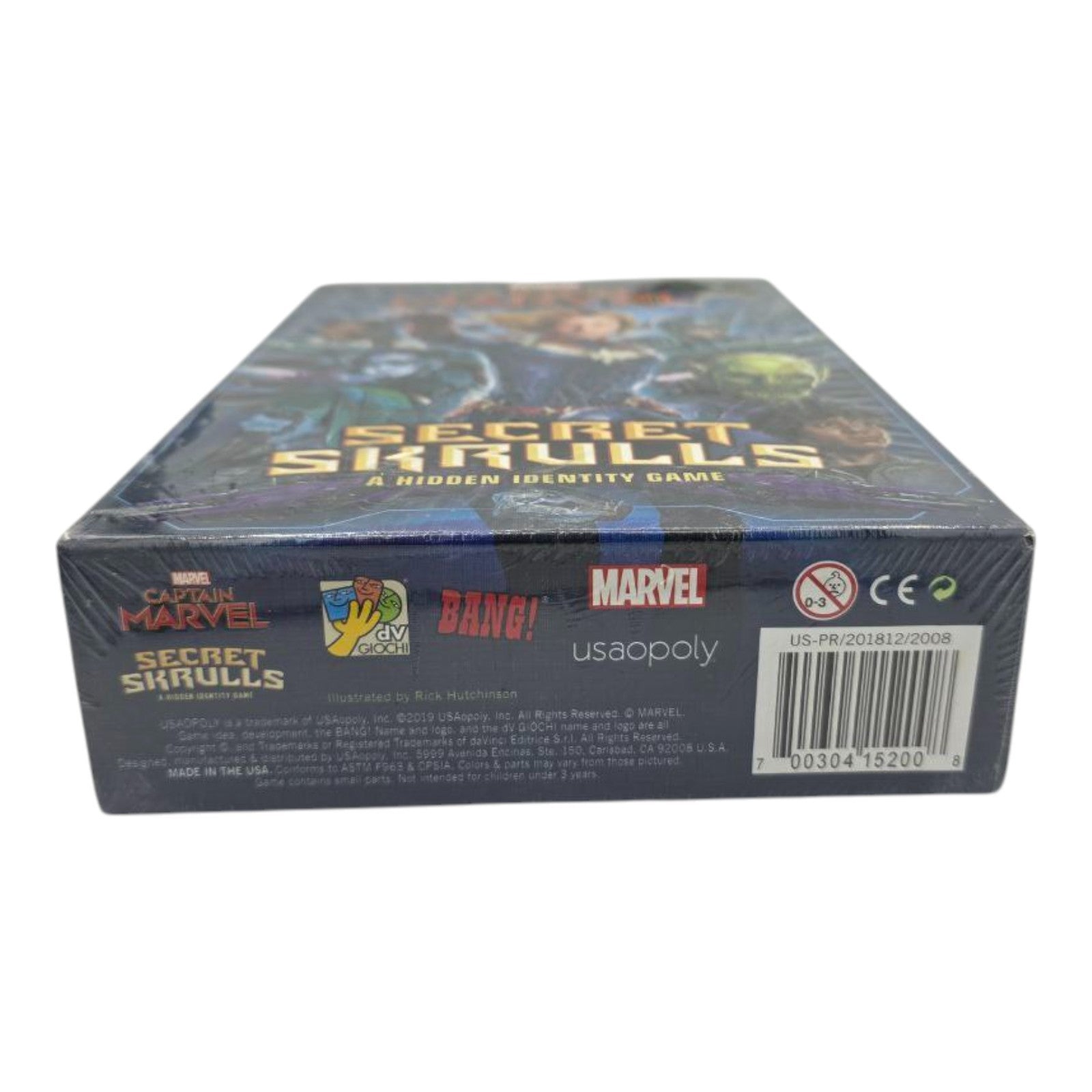 Marvel Captain Marvel Secret Skrulls Hidden Identity Game by USAopoly Board Game