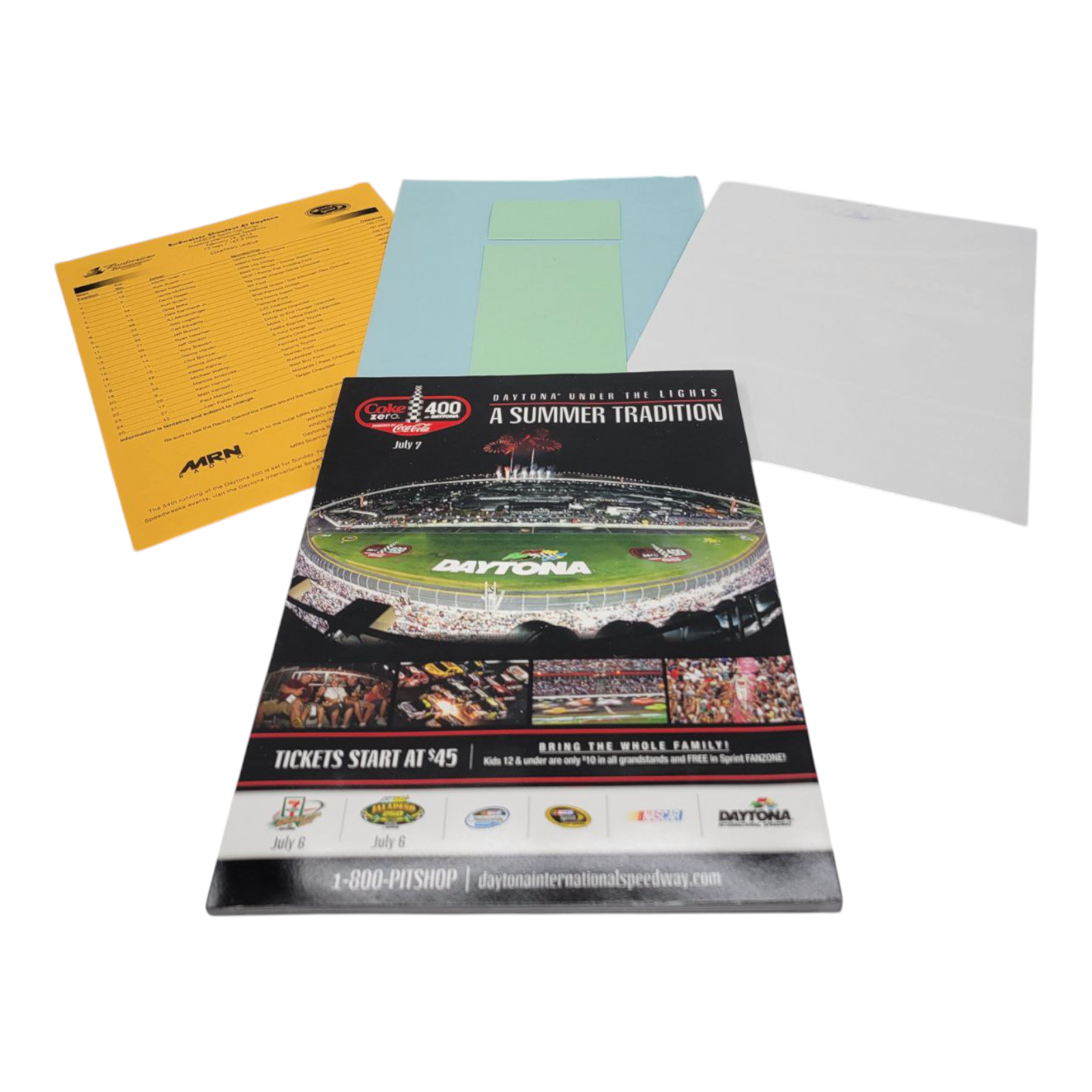 NASCAR 2012 Daytona 500 Official Souvenir Program 54th February 16-26, 2012