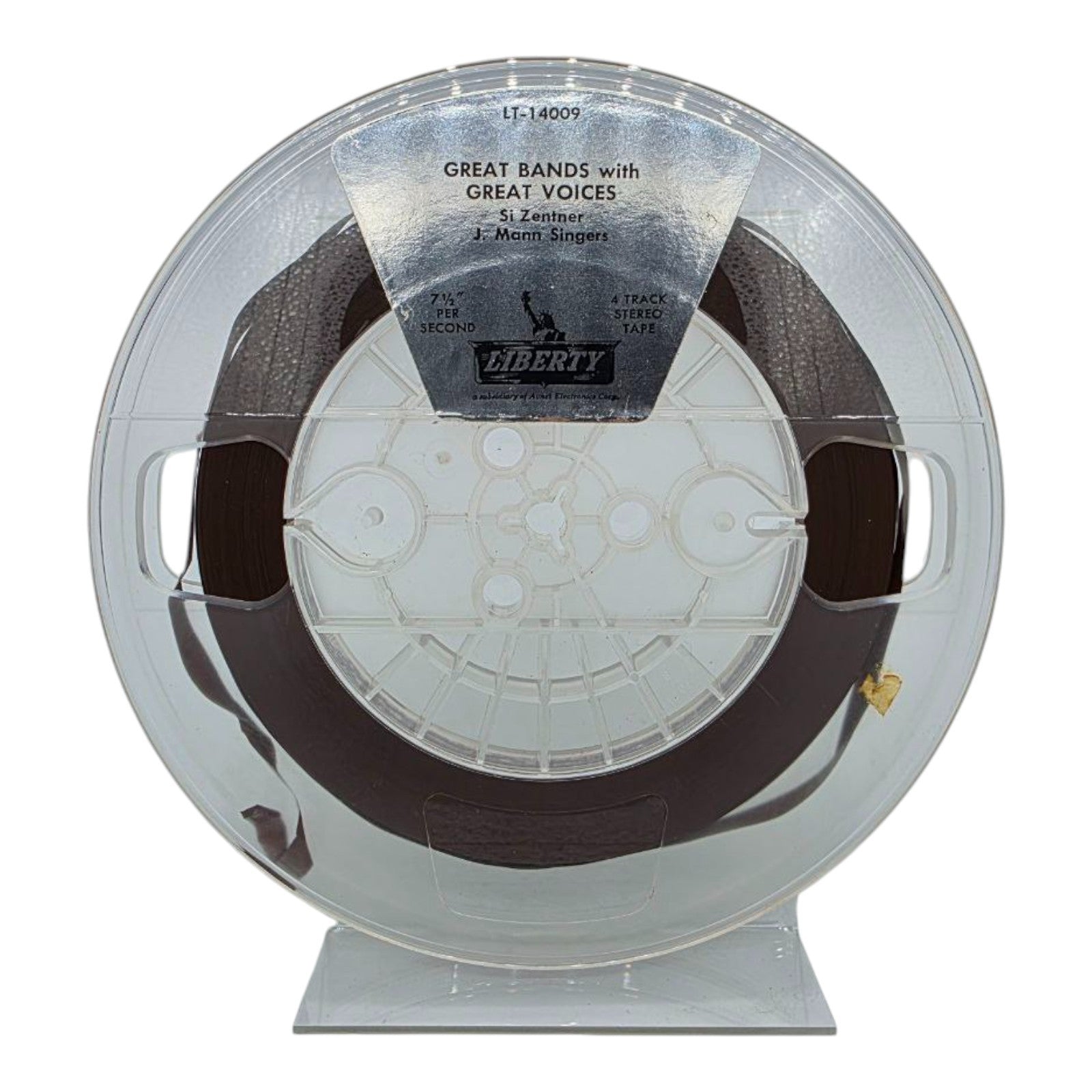 Great Band With Great Voices Si Zentner Johnny & Mann Singers Reel to Reel Tape