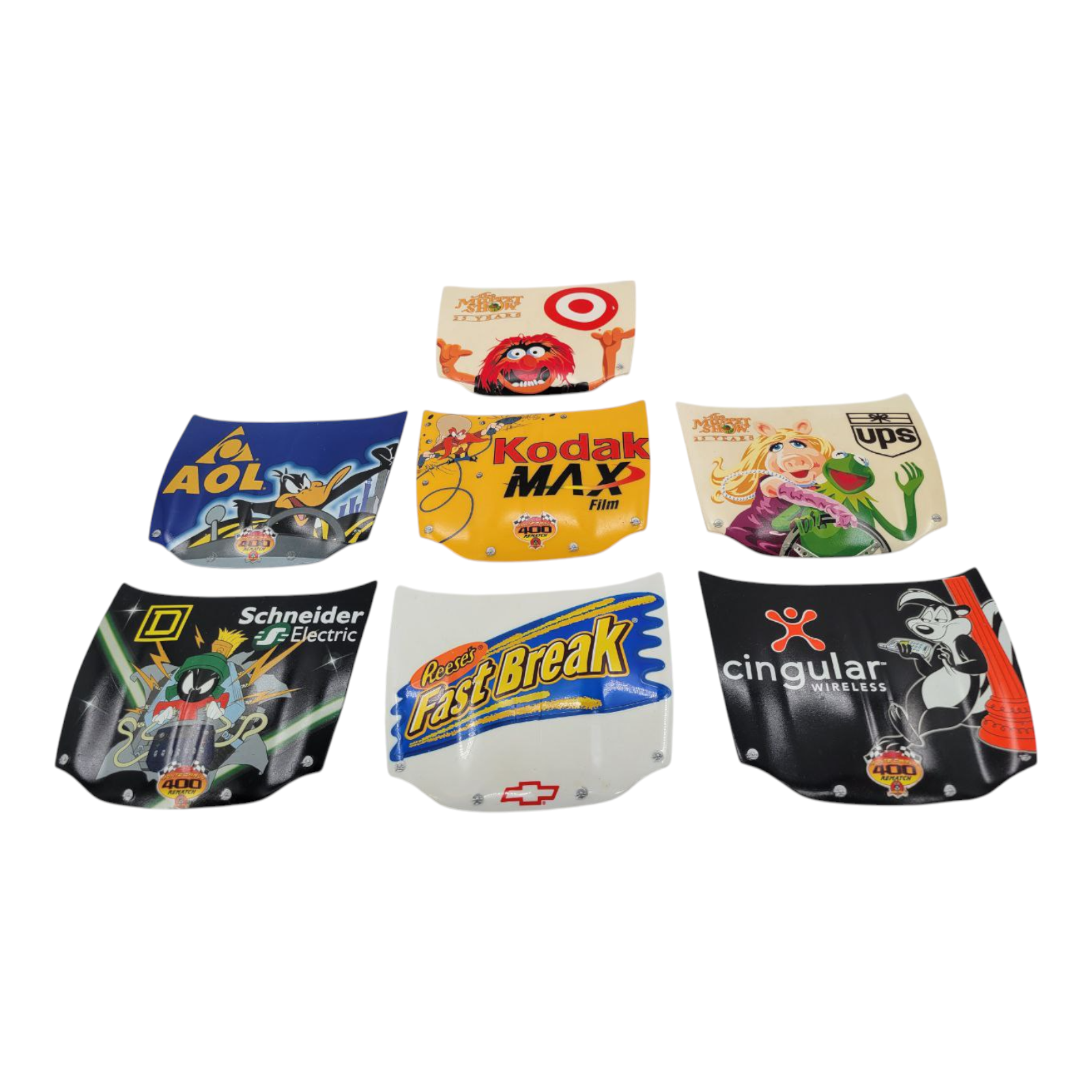 NASCAR Winners Circle Race Hood Bundle Lo of 7