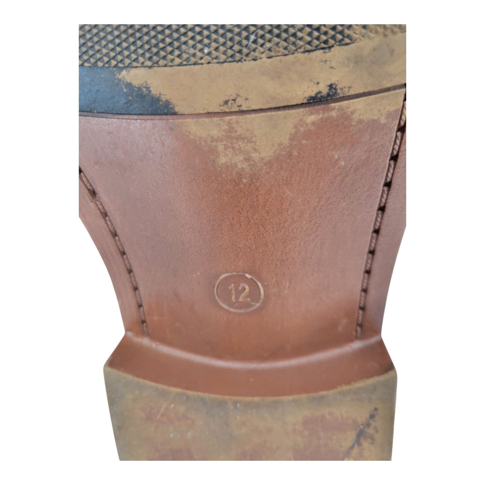 Goodfellow & Co Men's Cap Toe Oxford Dress Shoes Brown Size 12