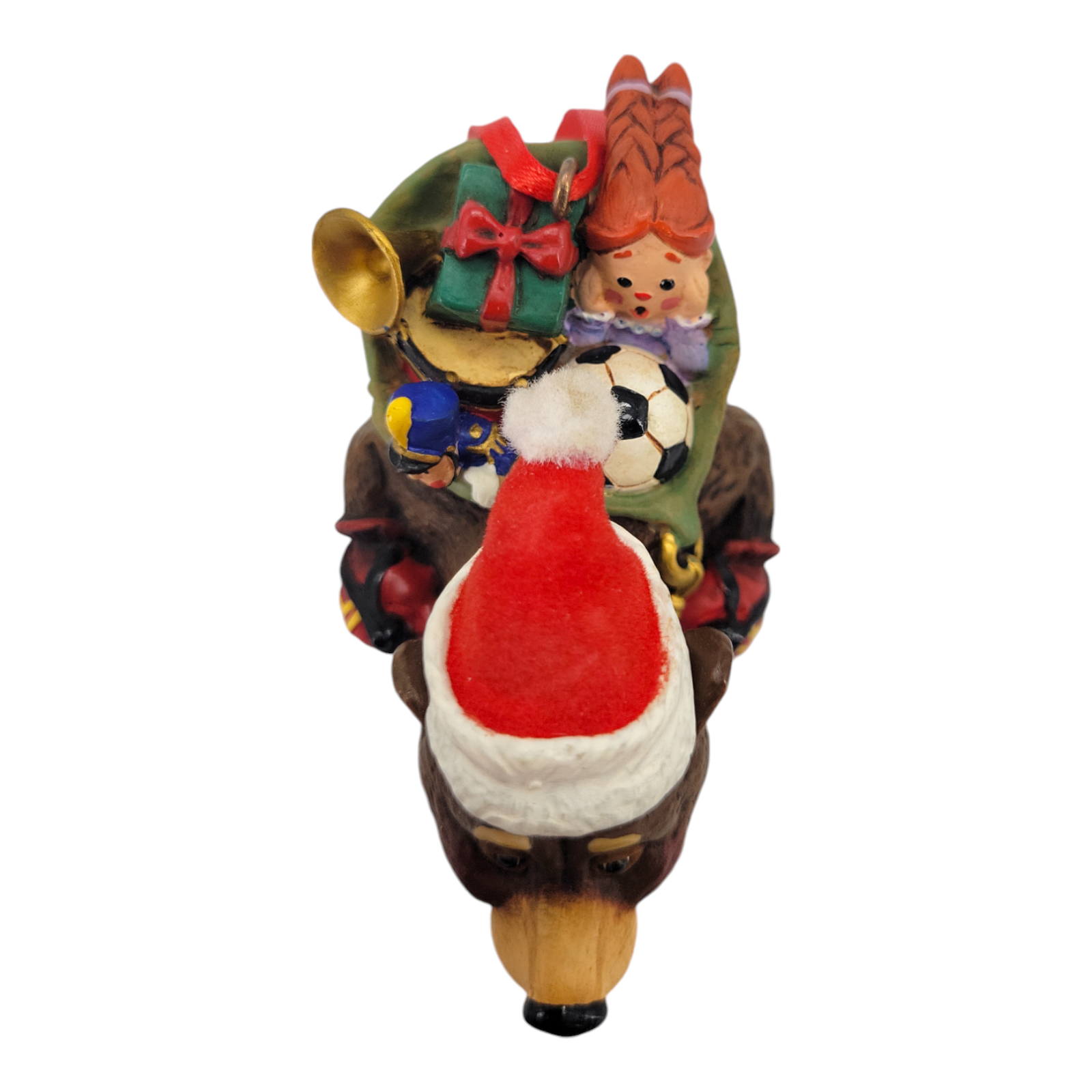 2004 Hallmark Ornament Downhill Delivery Nick and Christopher 1st in Series Bear