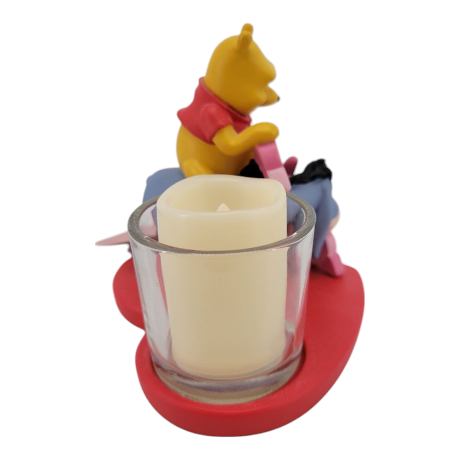 Disney Winnie the Pooh Valentine Heart Candle Holder Pals 4 Ever
