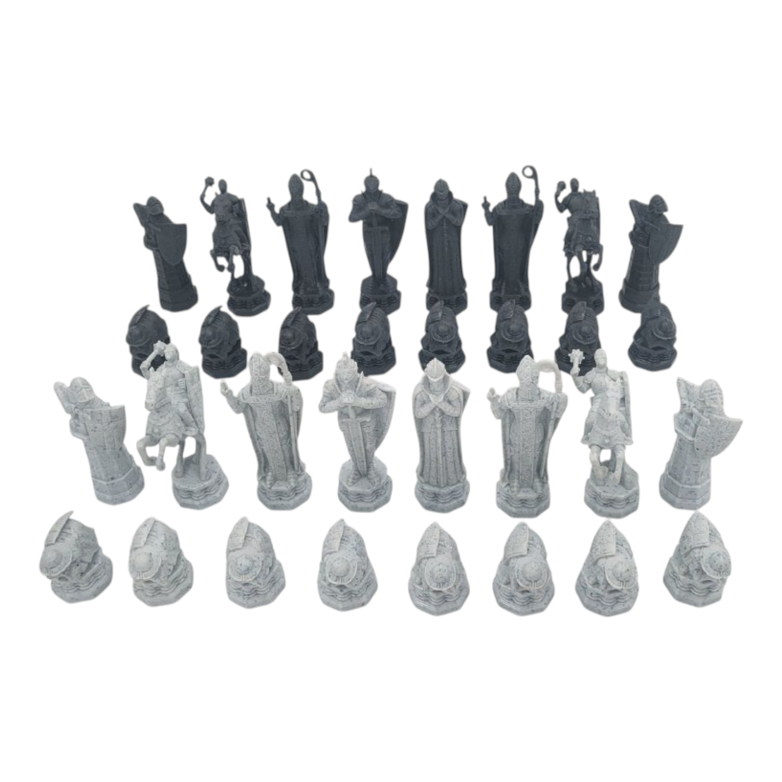 Harry Potter Wizard Chess Set Complete 32 Pieces - No Board