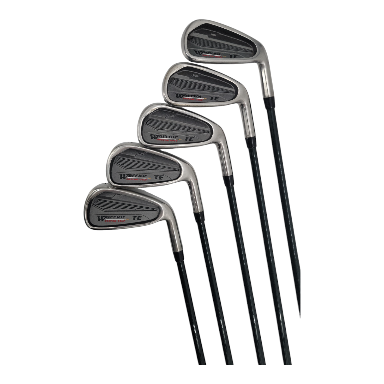 Warrior Custom Golf TE Iron Set 3-7 Tour 3.1 Original Grips RH Mens Golf Clubs