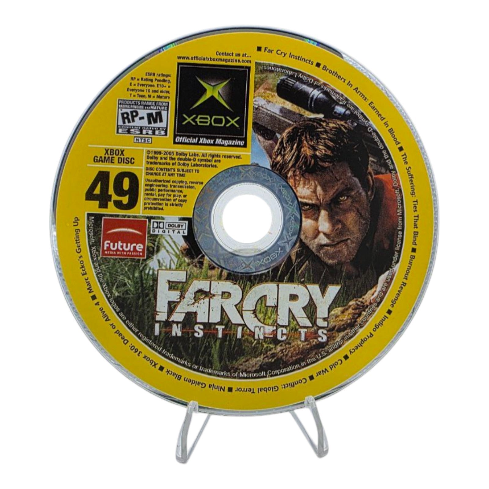 Far Cry Instincts Xbox Official Magazine Demo Disc #49 Tested