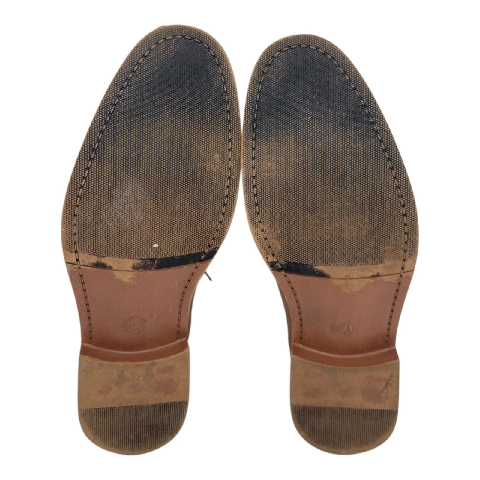 Goodfellow & Co Men's Cap Toe Oxford Dress Shoes Brown Size 12