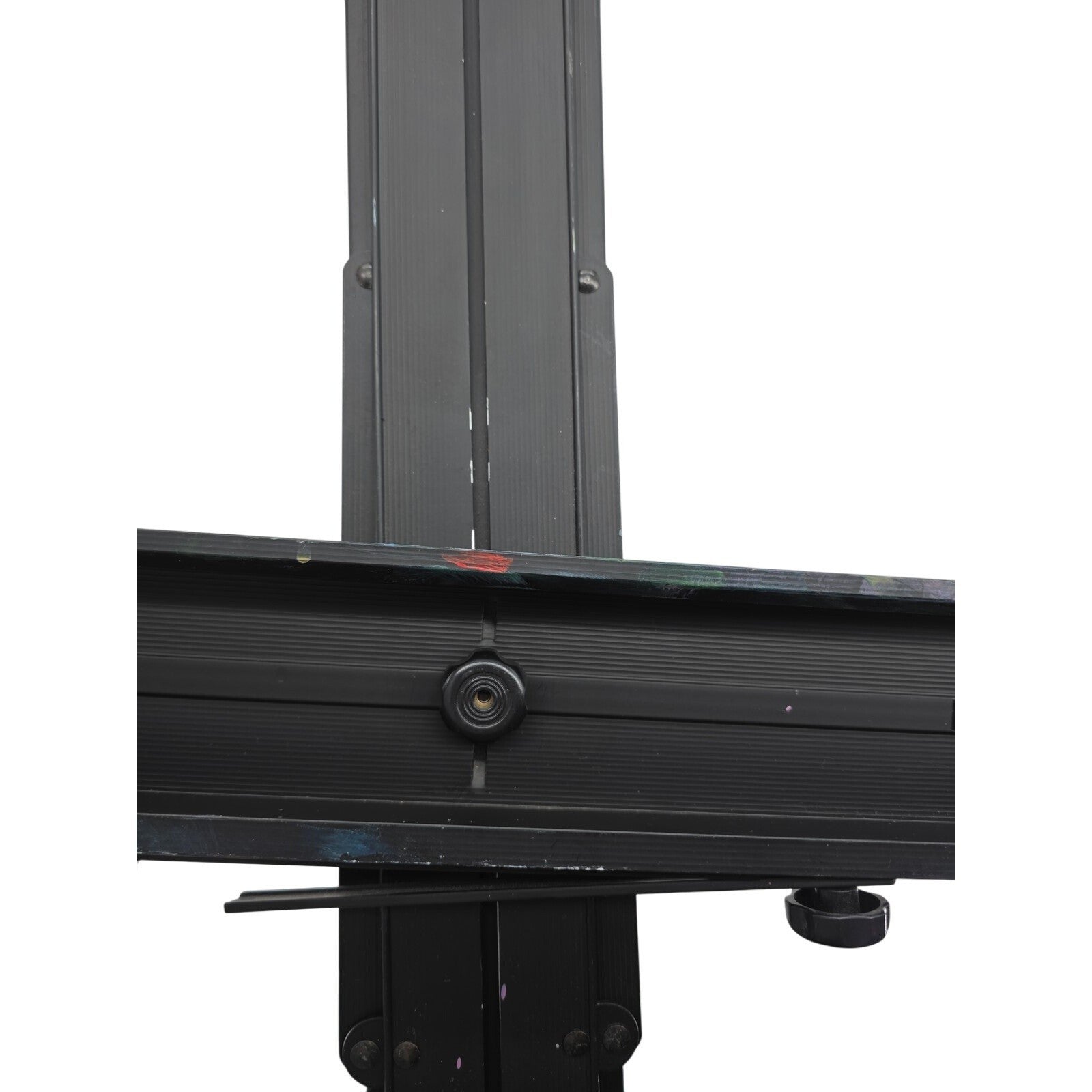 Martin Torino Studio Easel Black Aluminum Adjustable Artist Easel Stand