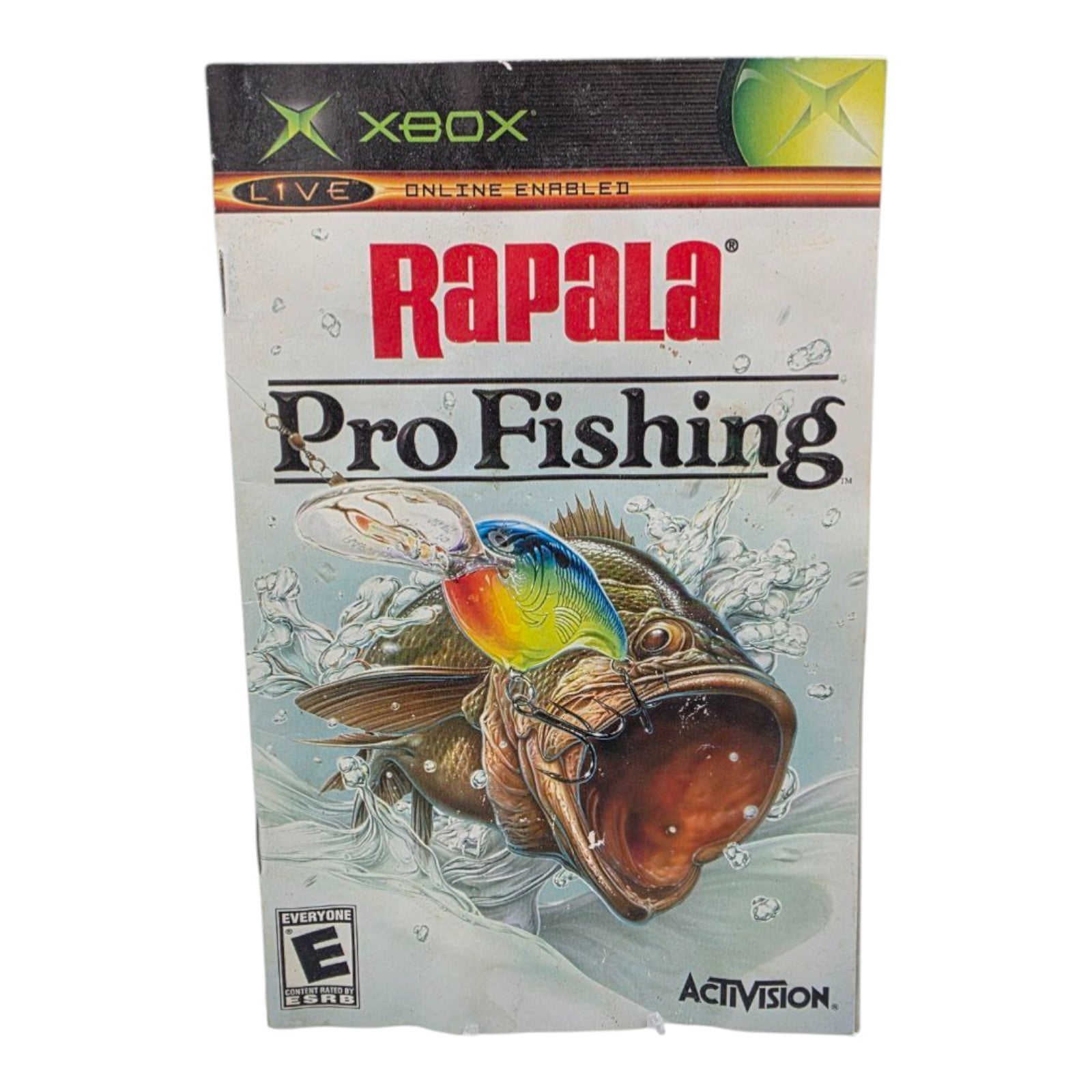 Rapala Pro Fishing Xbox 2004 Complete CIB Manual & Disc Included