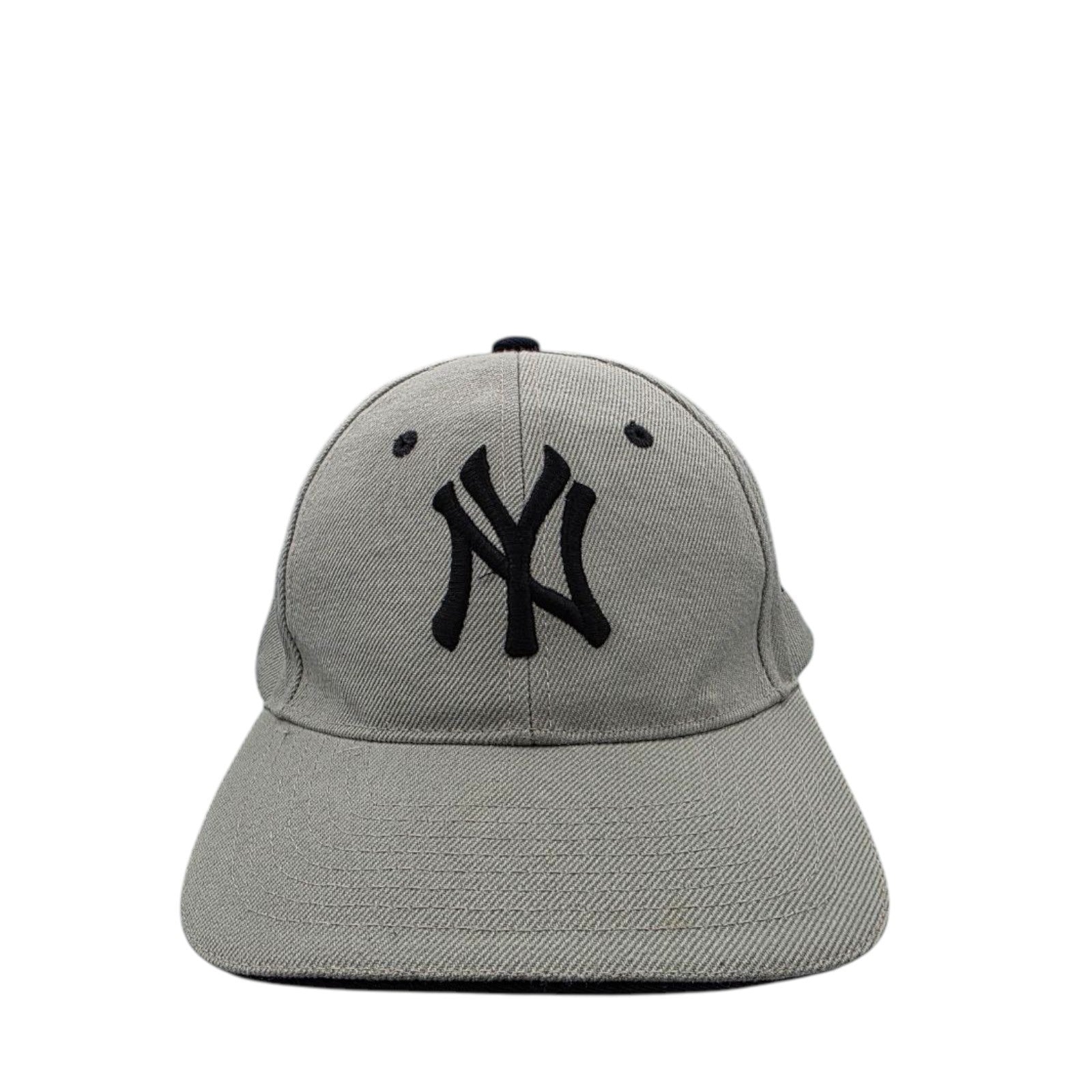 New York Yankees Gray Adjustable Baseball Cap One Size