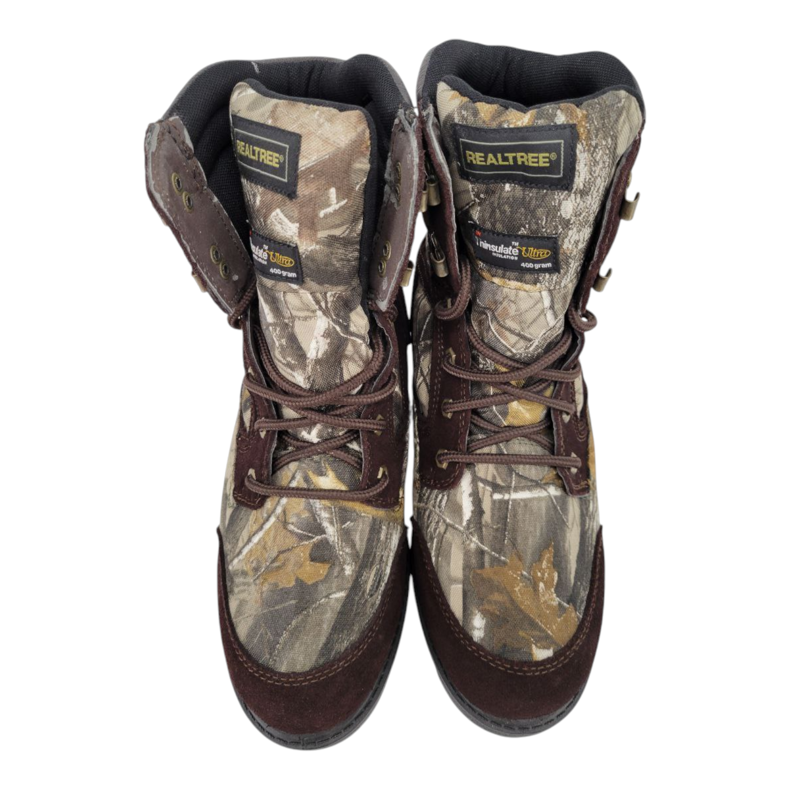 Realtree Camo Waterproof 400g Insulated Hunting Boots Mens Size 9.5
