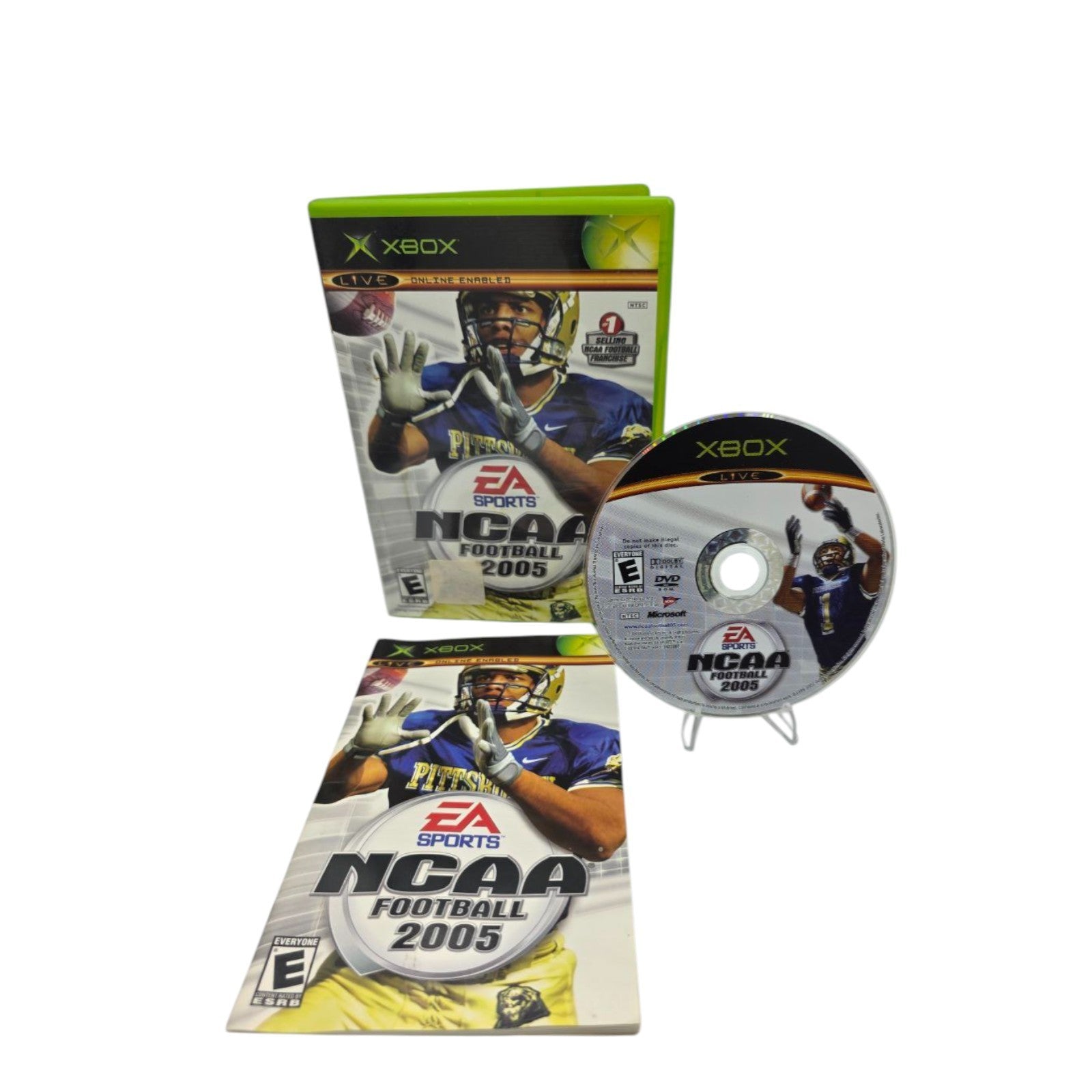 NCAA Football 2005 Xbox Complete CIB Manual & Disc Included