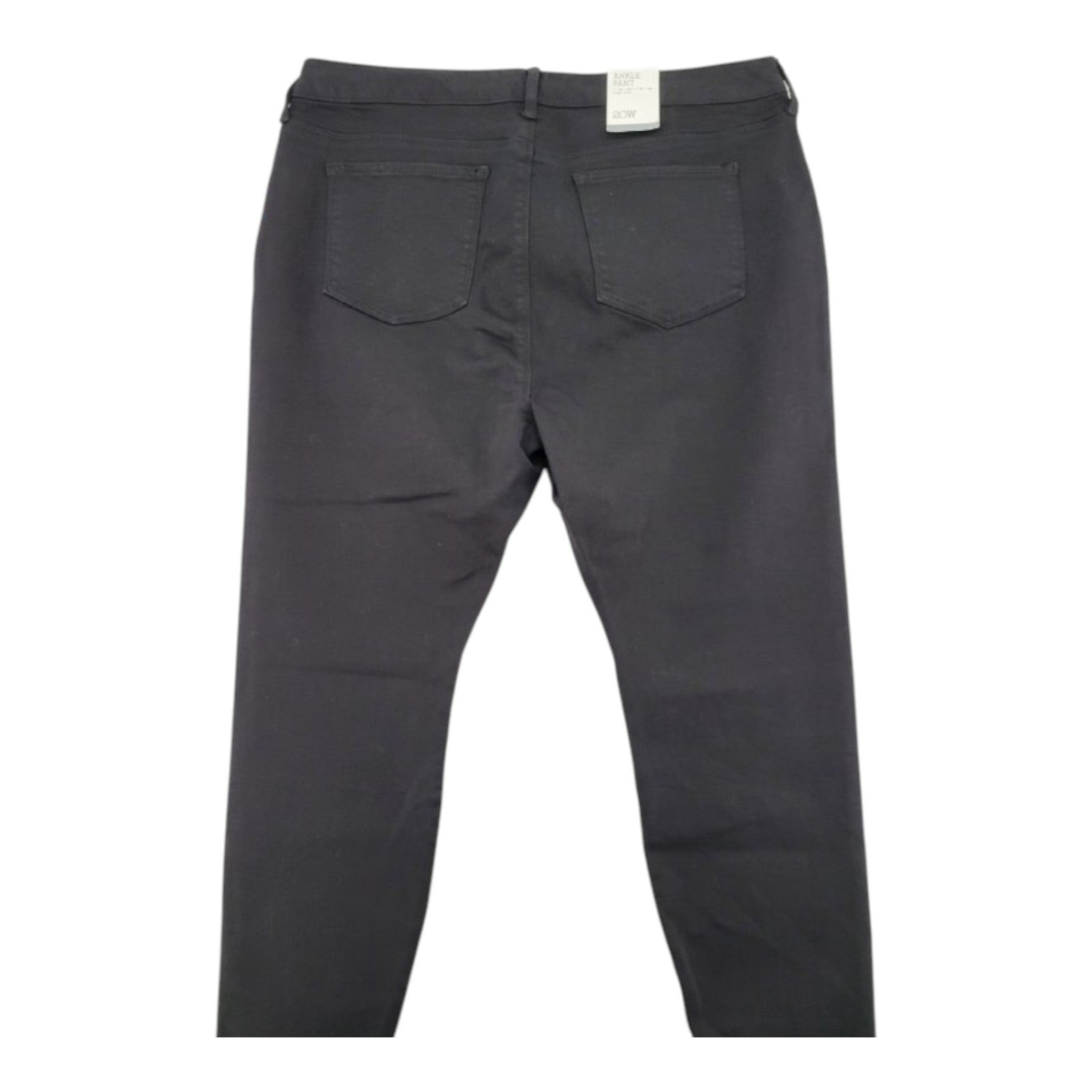 Style & Co Plus High Rise Jeggings 20W Black Ankle Seamless Pants