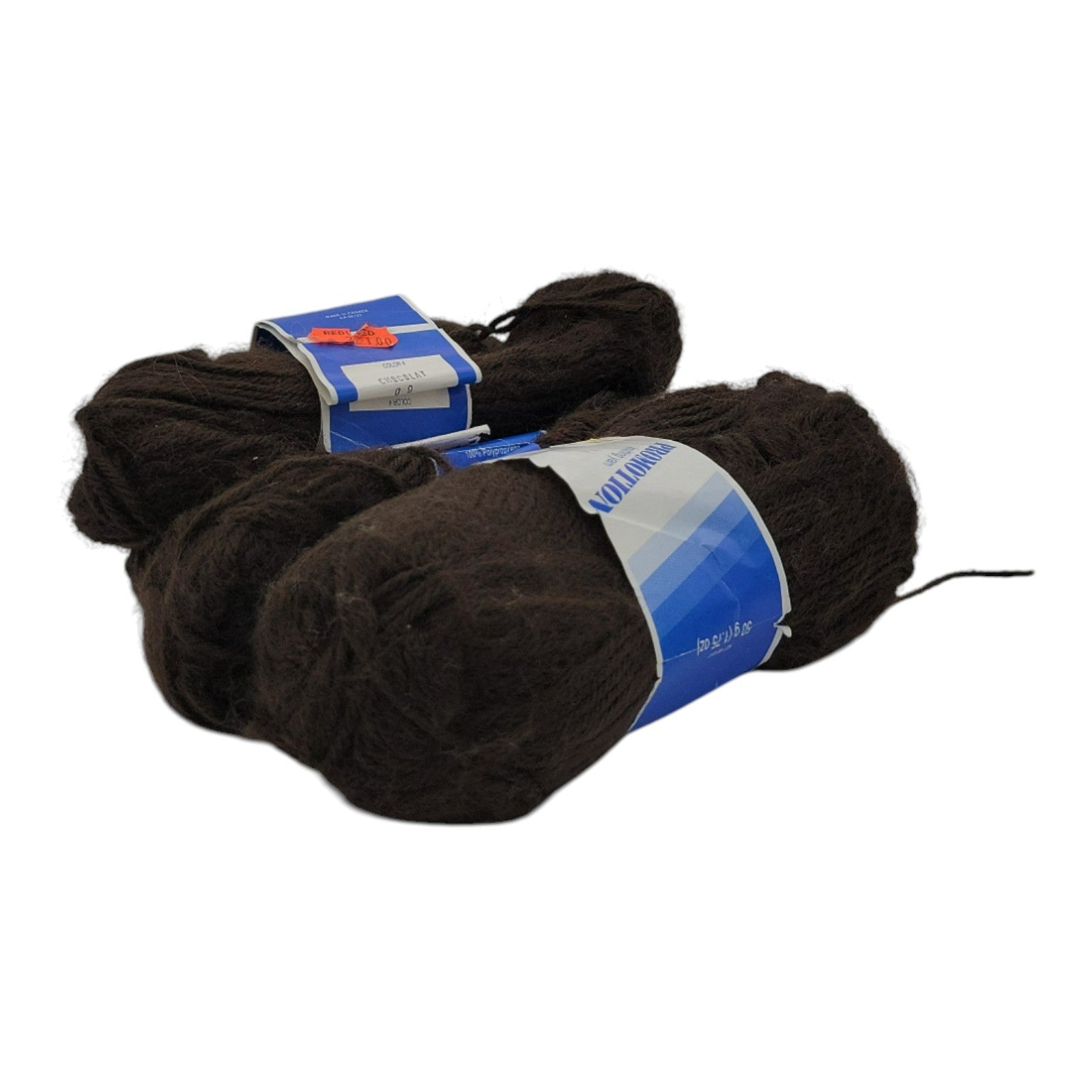 ProMotion Knitting Yarn 1.75oz Skeins Chocolate Cocoa Lot of 4