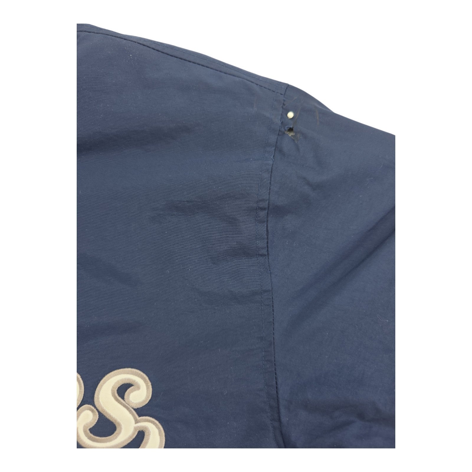 Majestic New York Yankees Full Zip Jacket Navy Gray MLB Men’s Size L